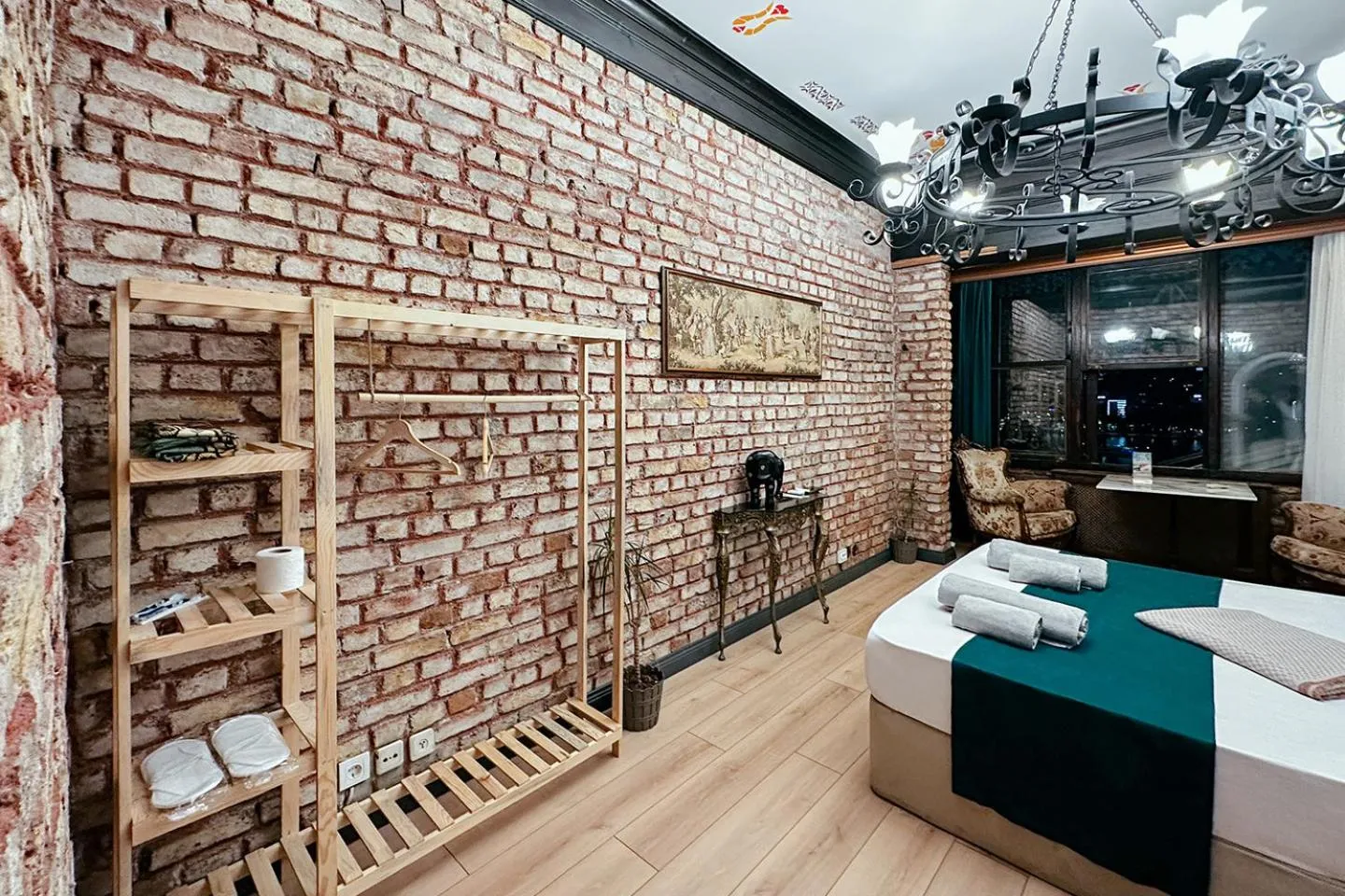 Decorative detail, Bed in The Haliç Bosphorus Hotel