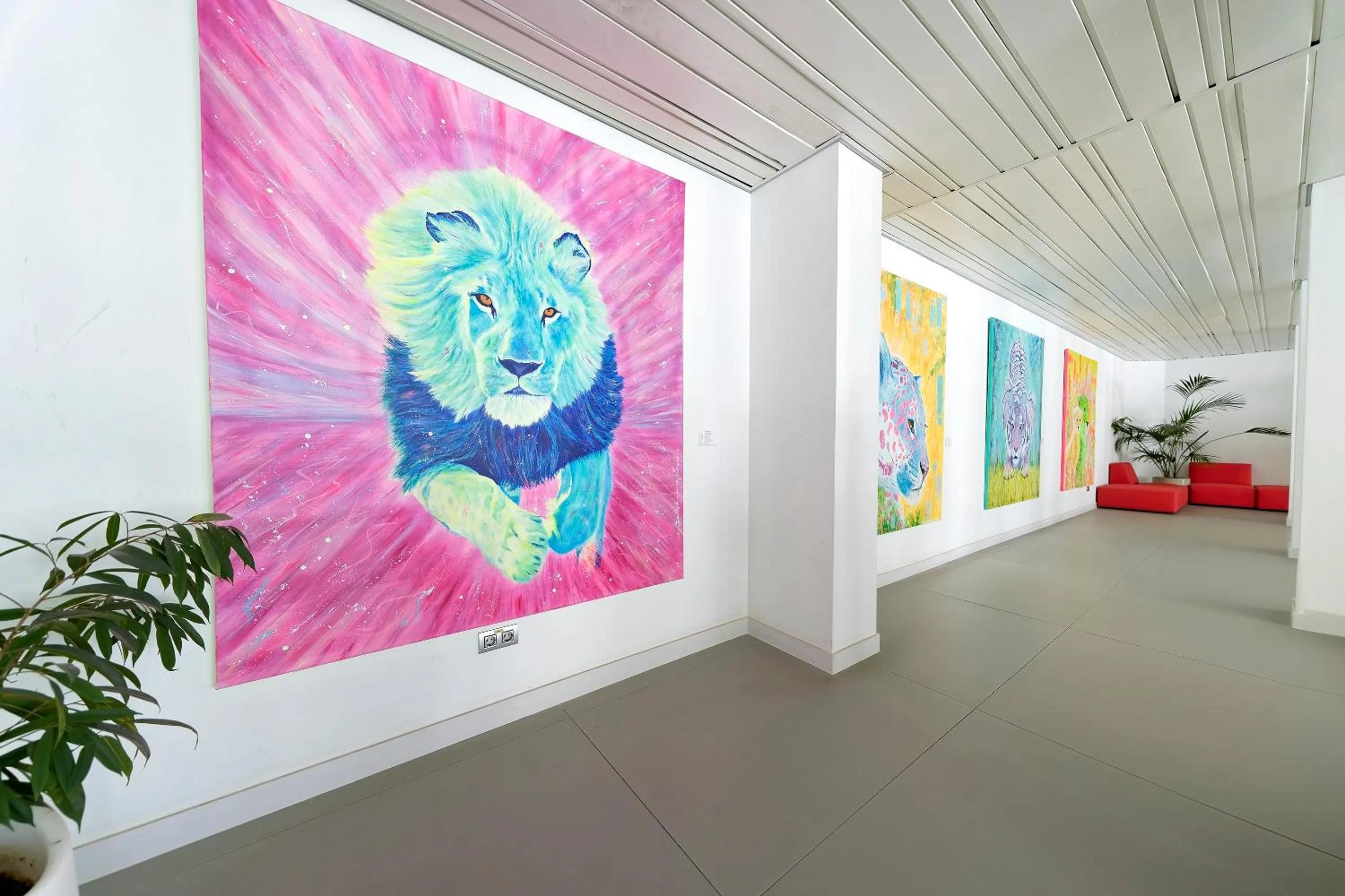 Decorative detail in Hotel Caserio