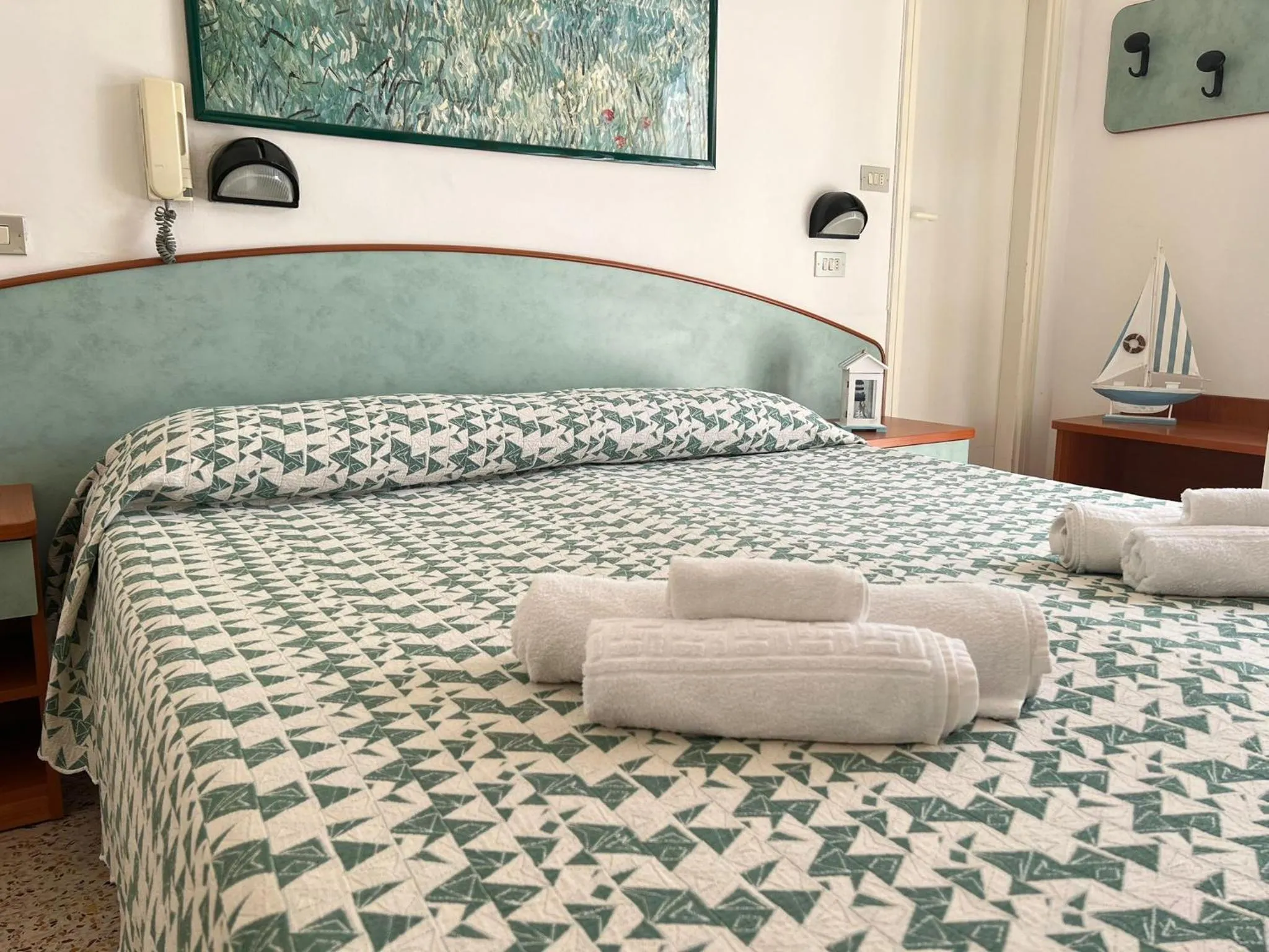 Bed in HOTEL BLUE SKY