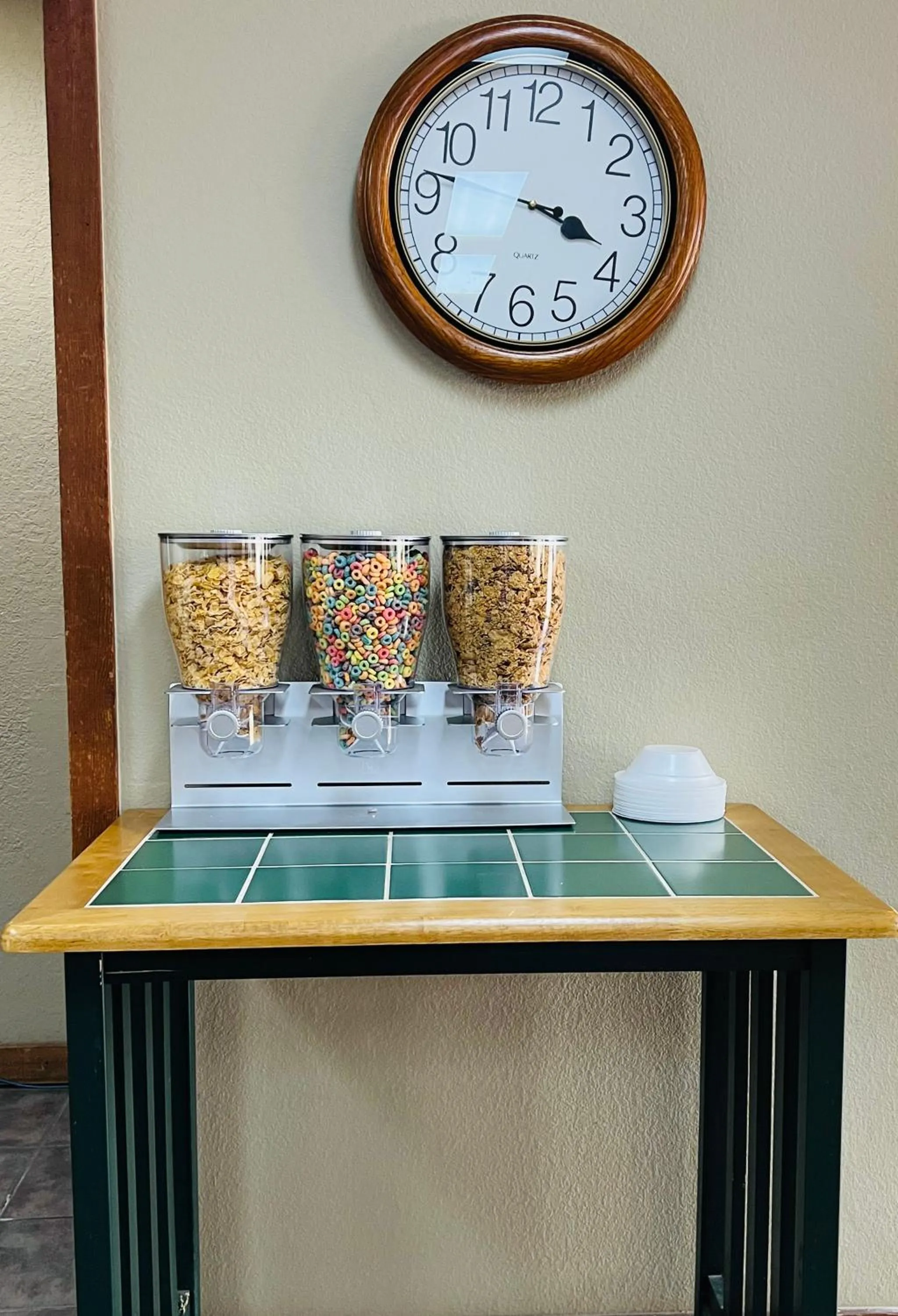 Breakfast in Cattle country lodge