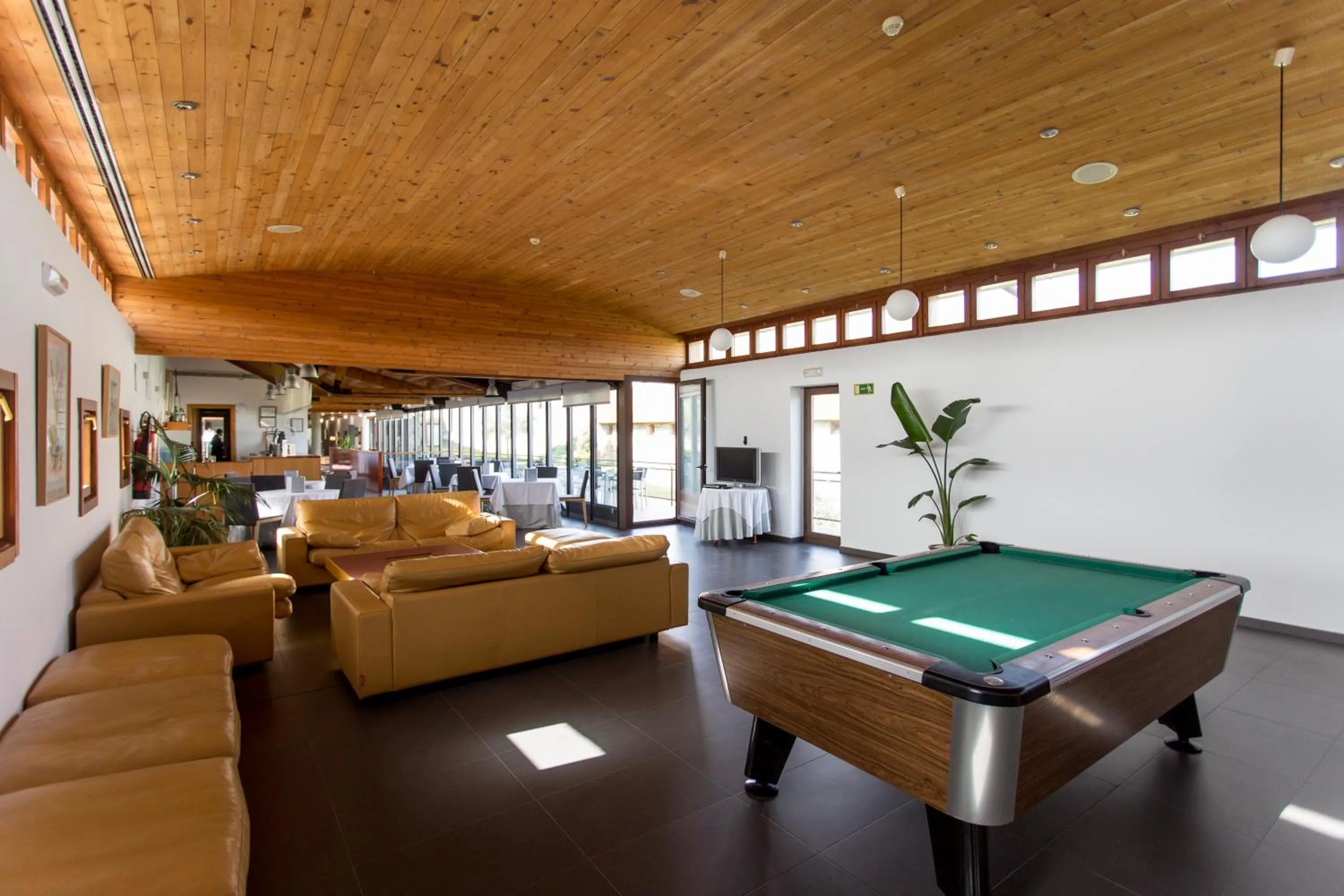 Billiard in Hotel Parque de Monfragüe