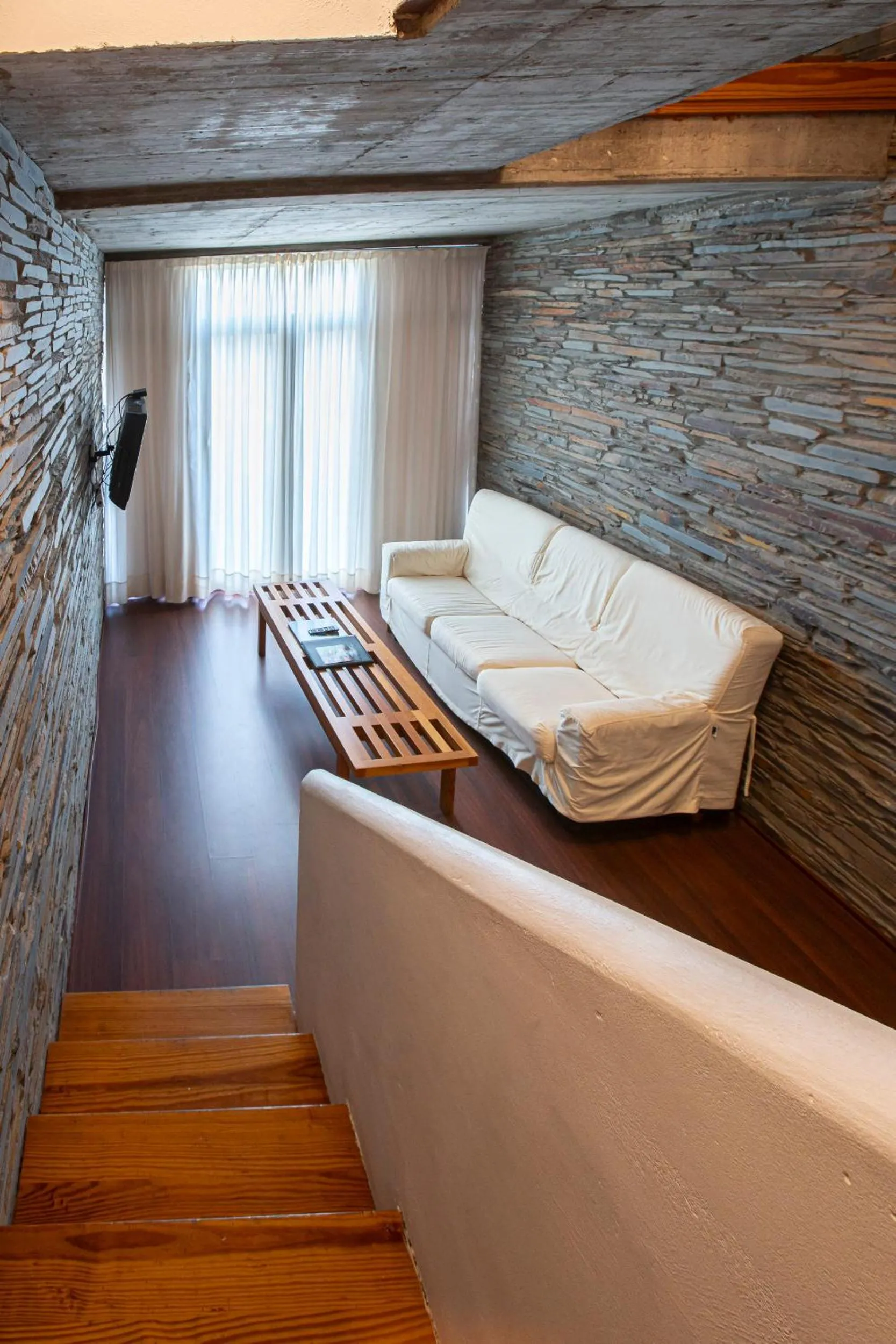 Living room in Hotel Parque de Monfragüe