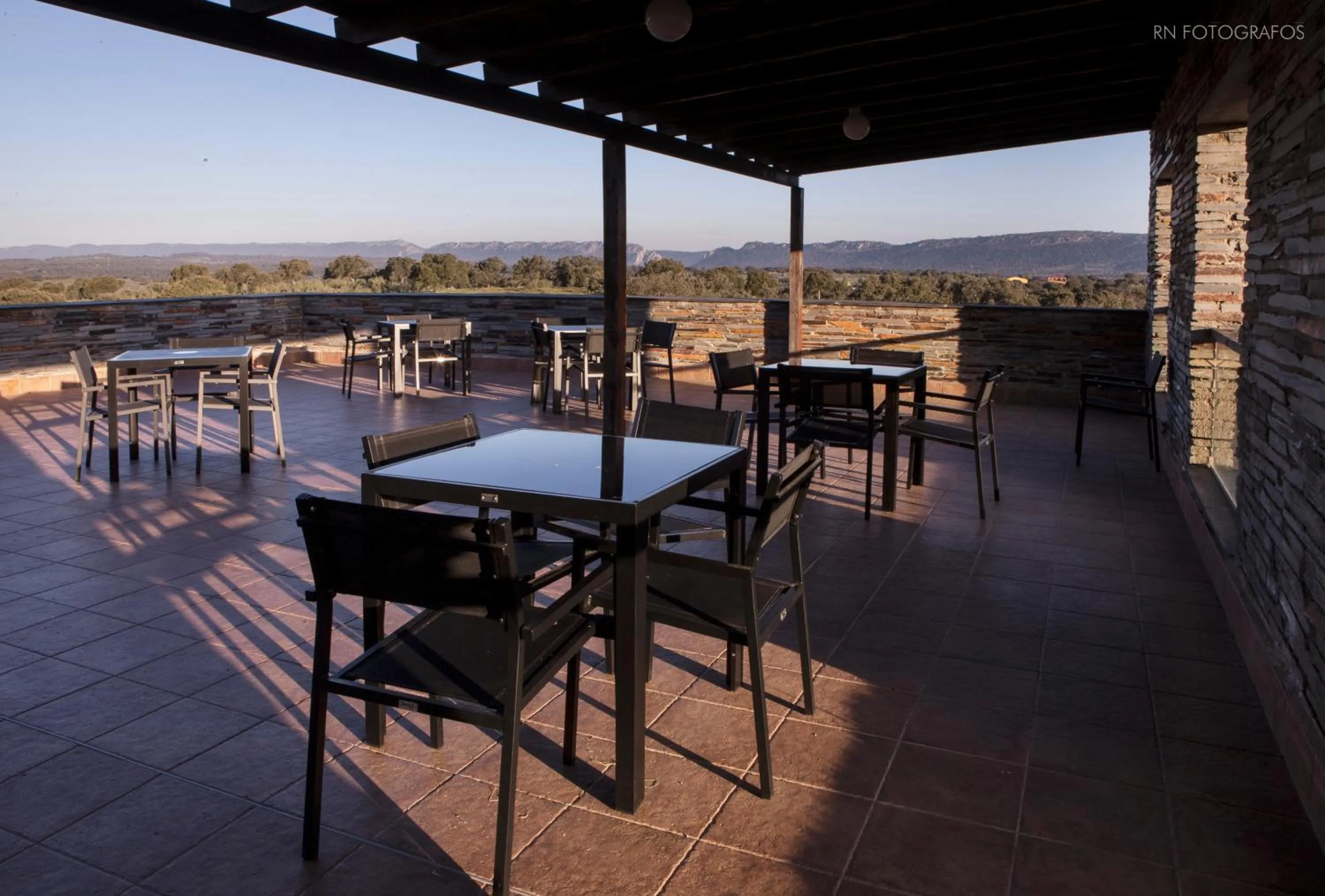Balcony/Terrace in Hotel Parque de Monfragüe