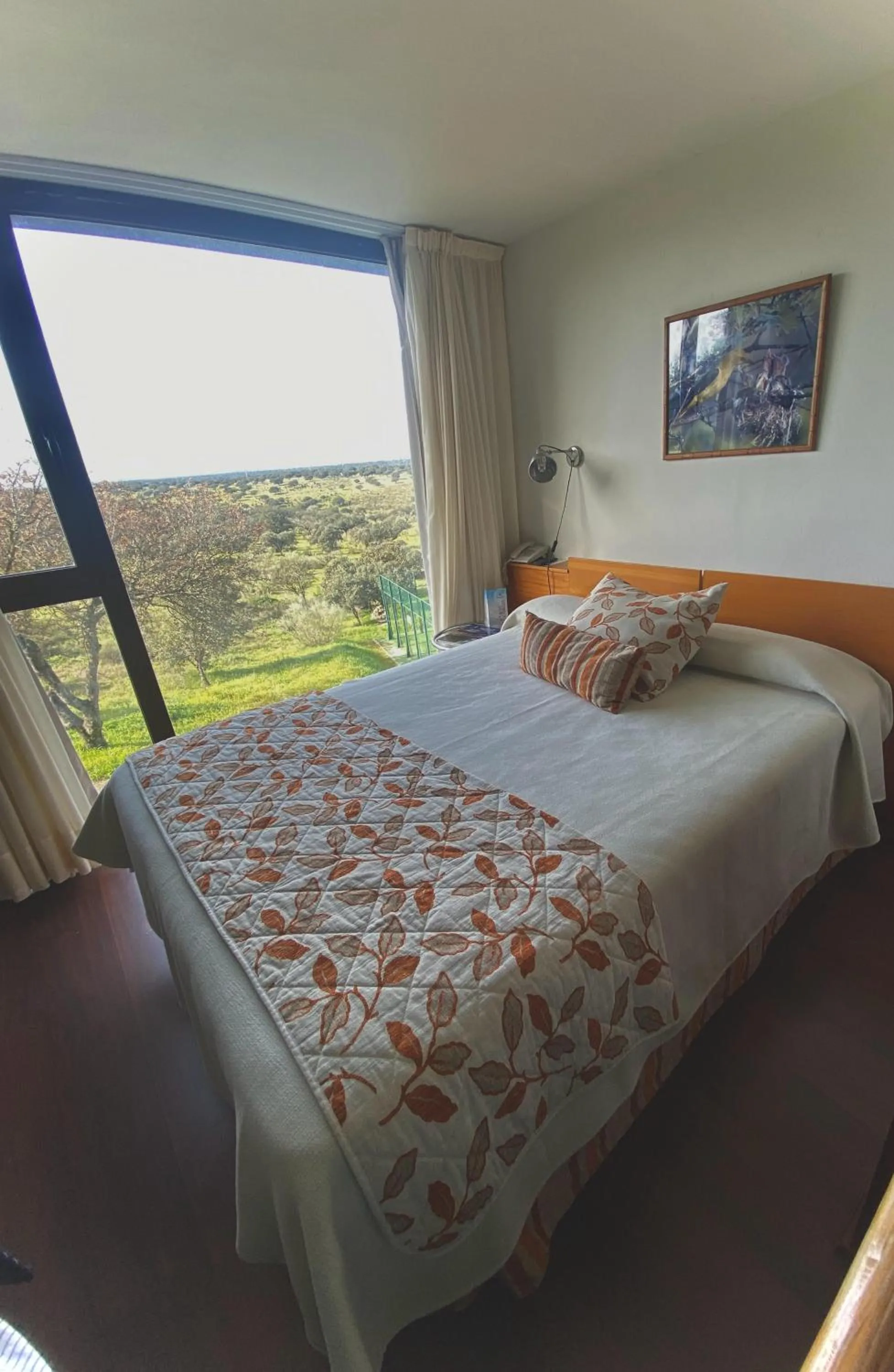 Bed in Hotel Parque de Monfragüe