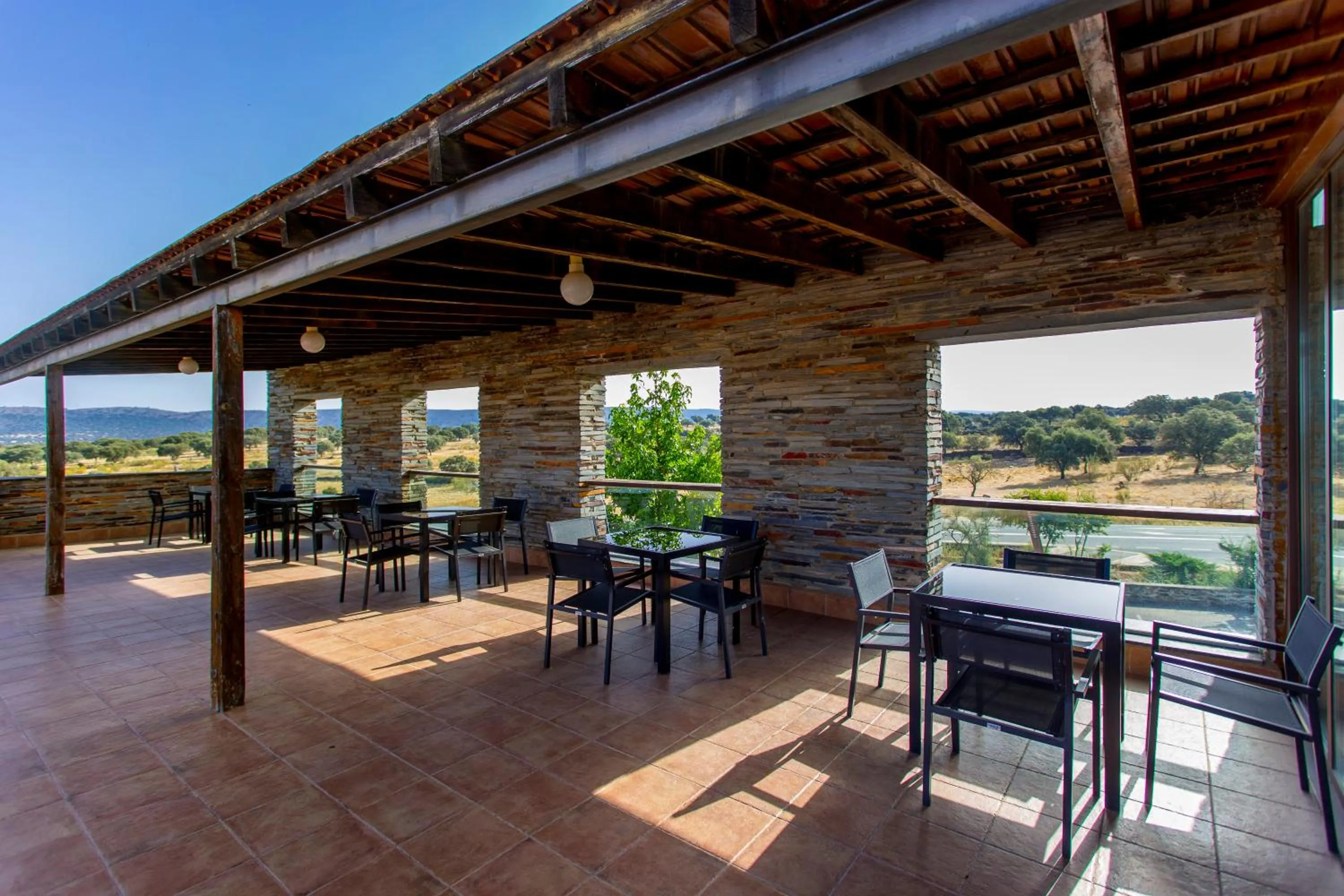 Balcony/Terrace in Hotel Parque de Monfragüe