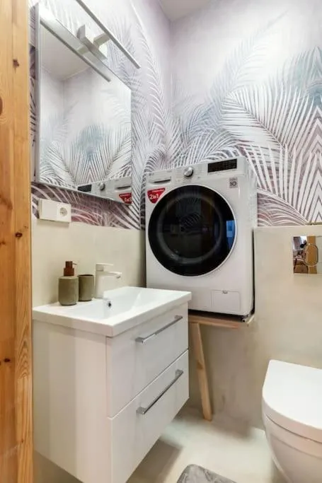 Toilet in Luxury apartment in Gedimino av.