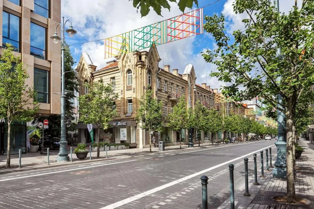 Property building in Luxury apartment in Gedimino av.