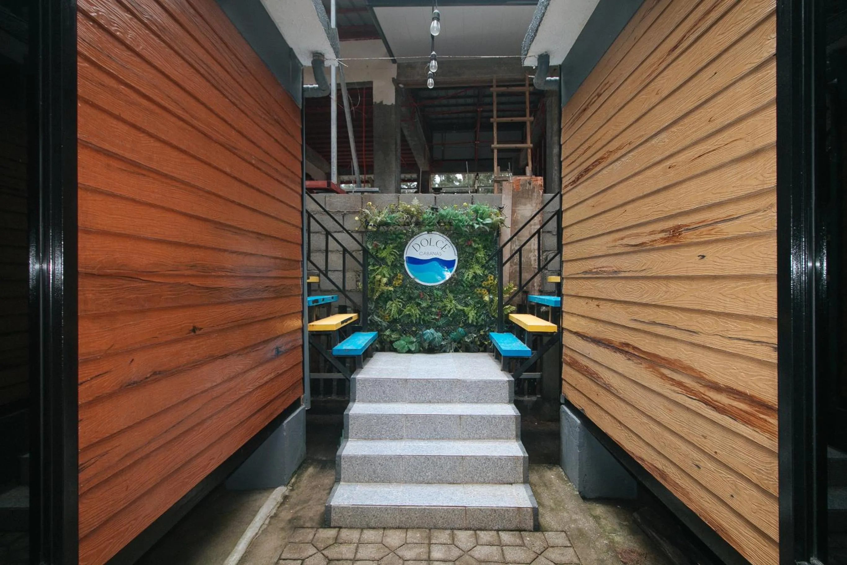 Facade/entrance in RedDoorz @ Dolce Cabanas Beach Resort