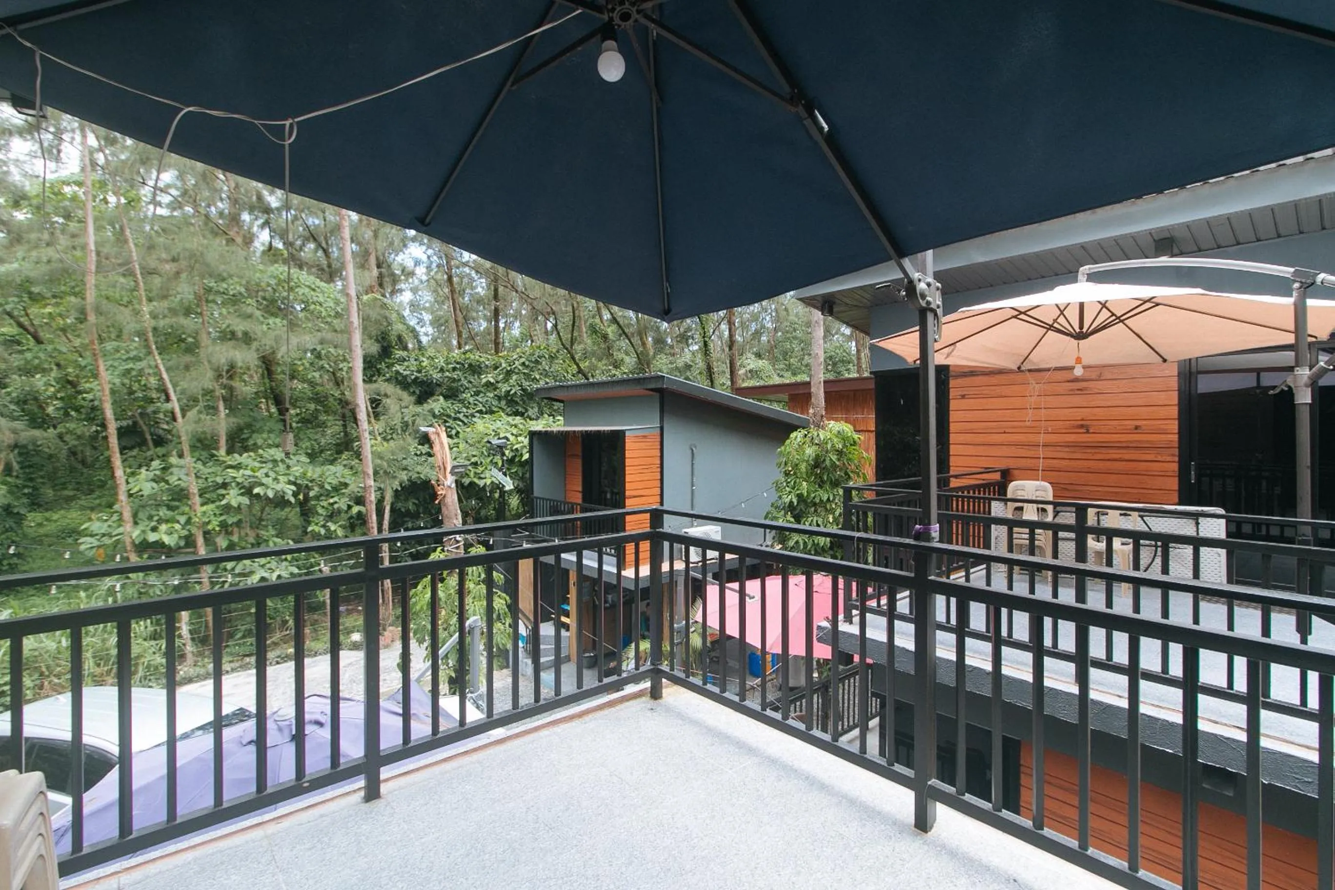 Balcony/Terrace in RedDoorz @ Dolce Cabanas Beach Resort