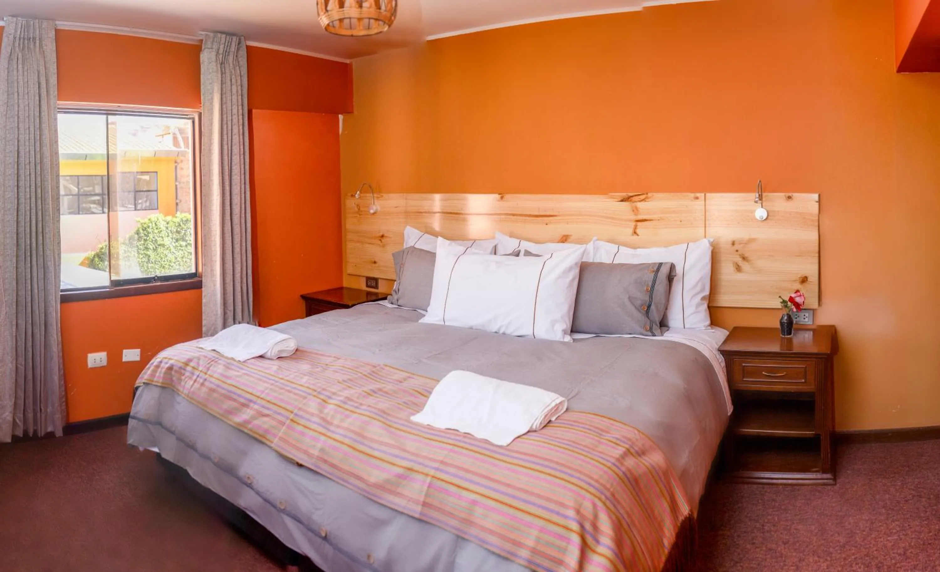 Bed in Colibrí Inn