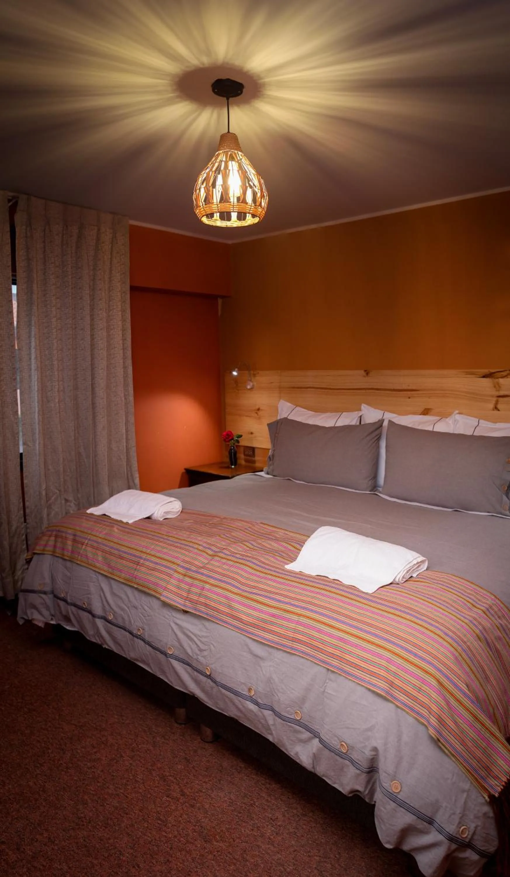 Bed in Colibrí Inn