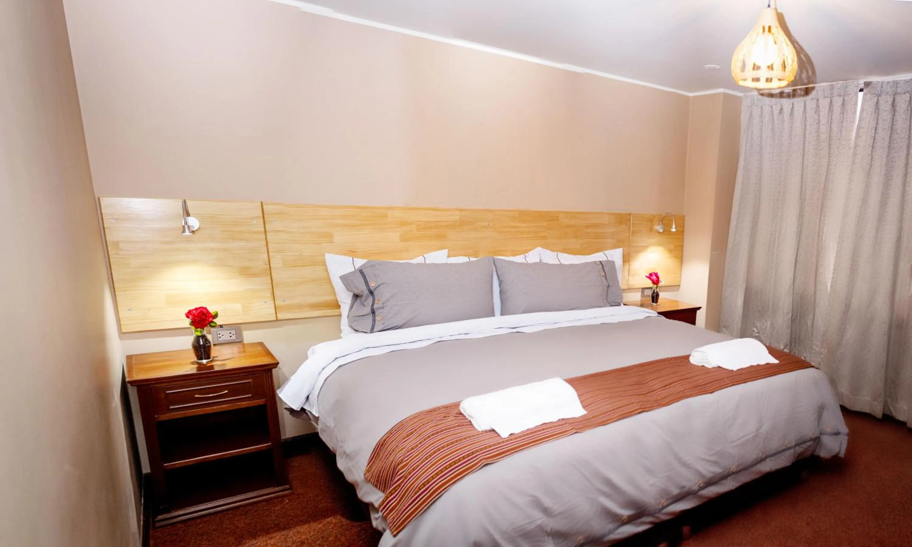 Bed in Colibrí Inn
