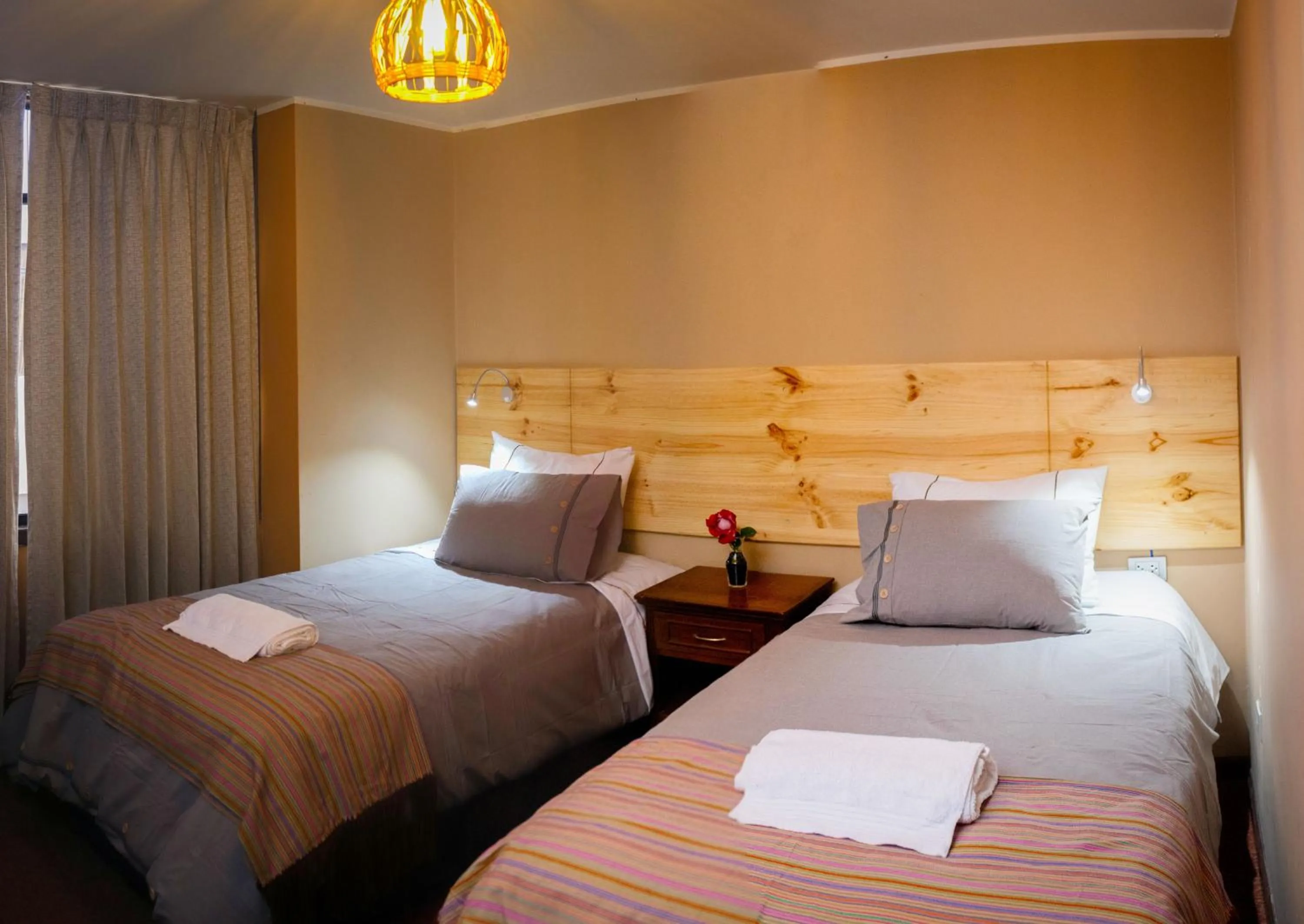 Bed in Colibrí Inn