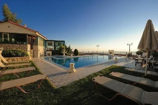 Swimming pool in Rafkos Mansion with Private Pool and Amazing View