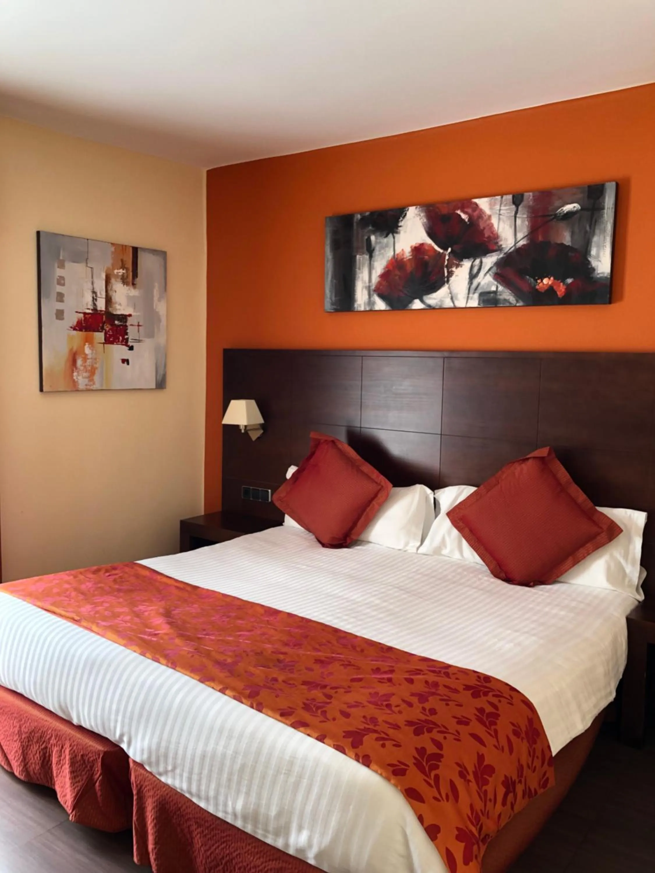 Bed in Hotel Solineu