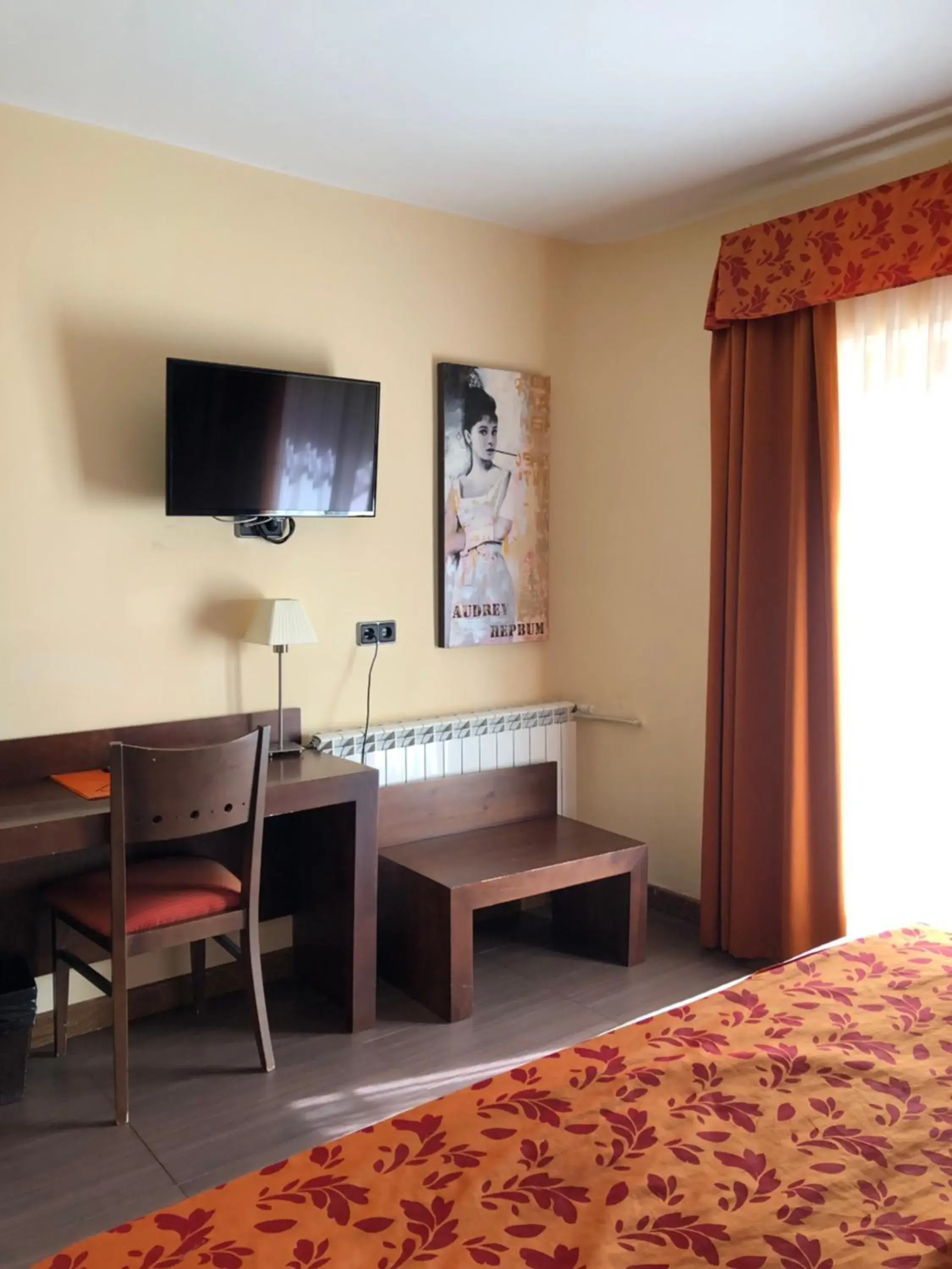 Bed in Hotel Solineu Bed in Hotel Solineu