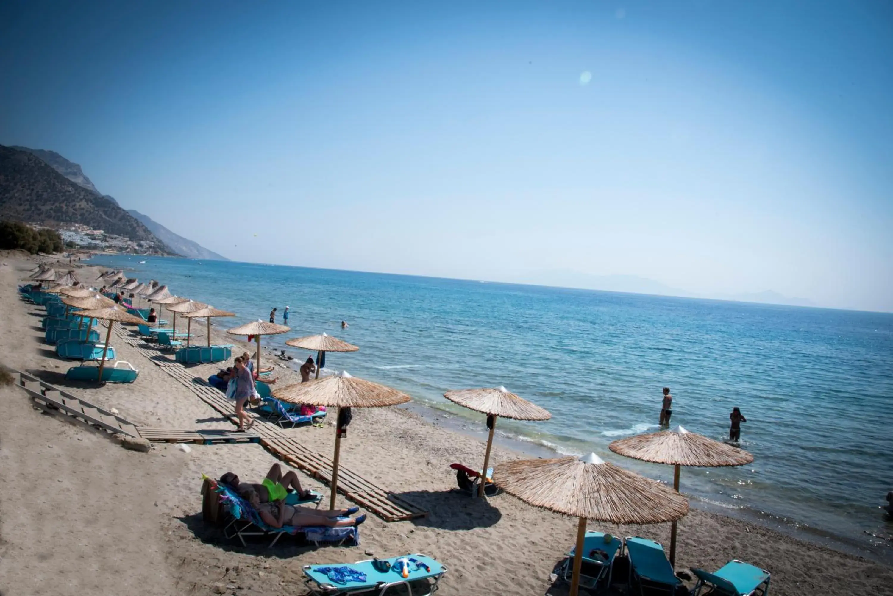 Beach in Evripides Village Beach in Evripides Village