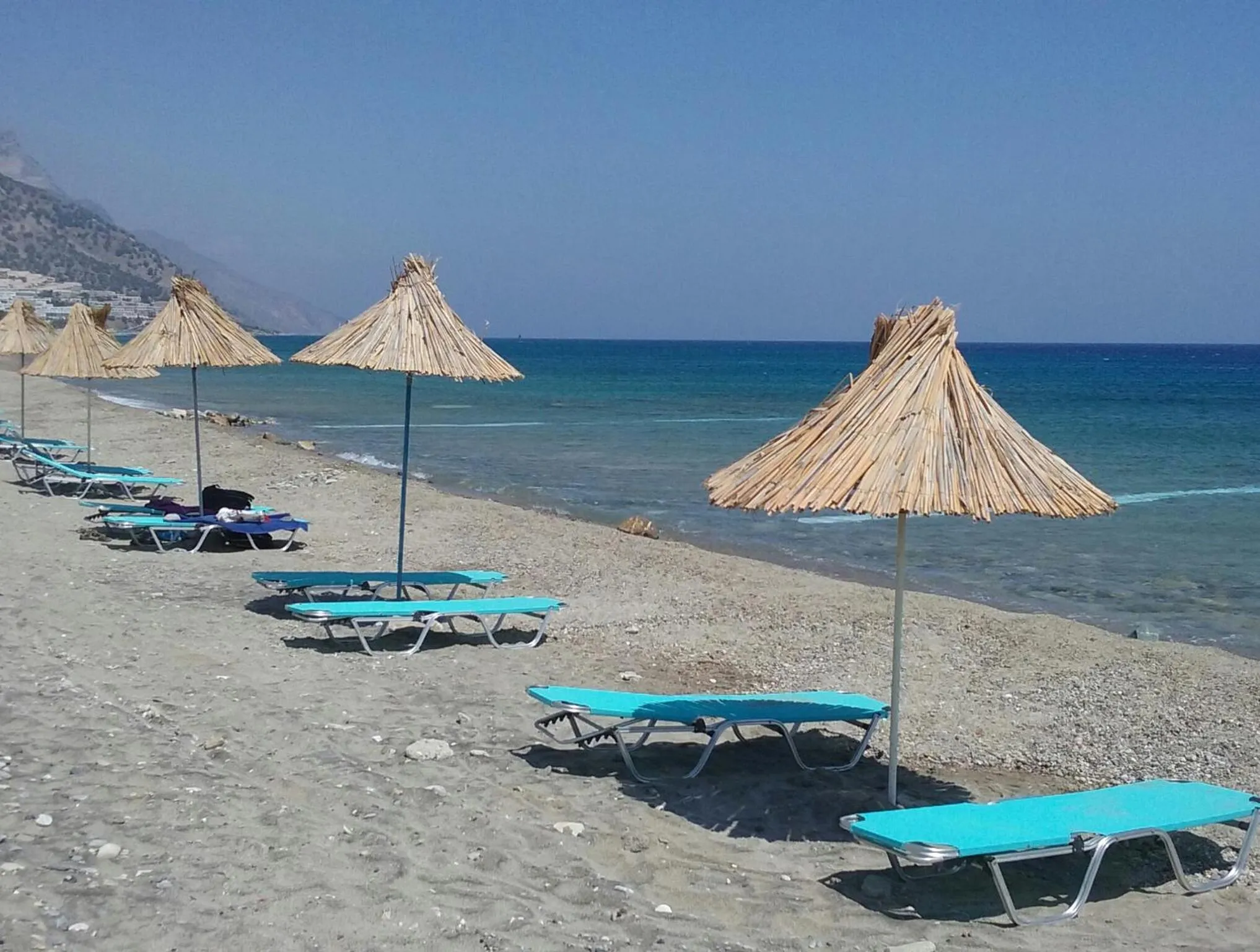 Beach in Evripides Village