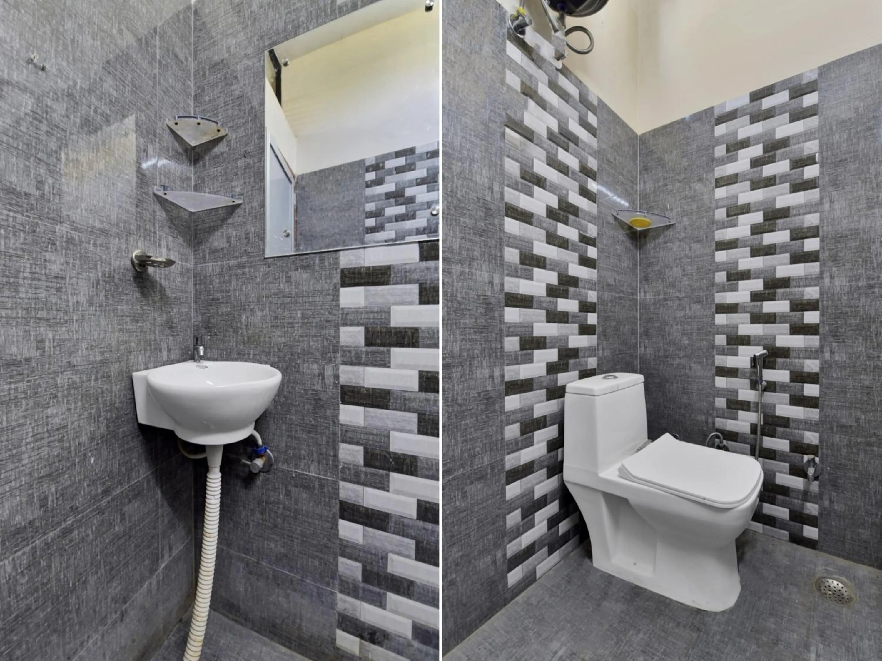 Bathroom in Hotel O Hastinapur Residency