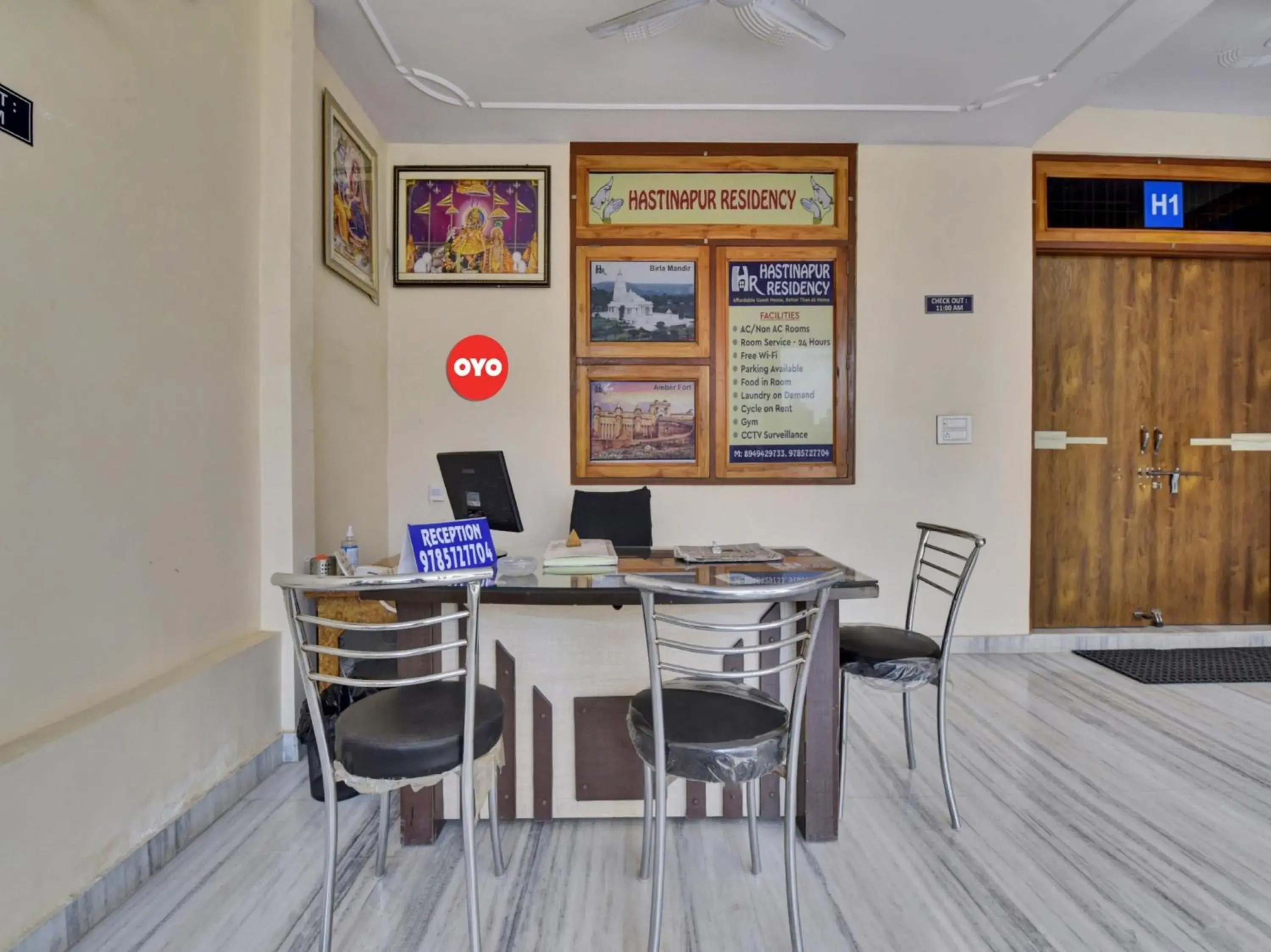 Lobby or reception in Hotel O Hastinapur Residency Lobby or reception in Hotel O Hastinapur Residency