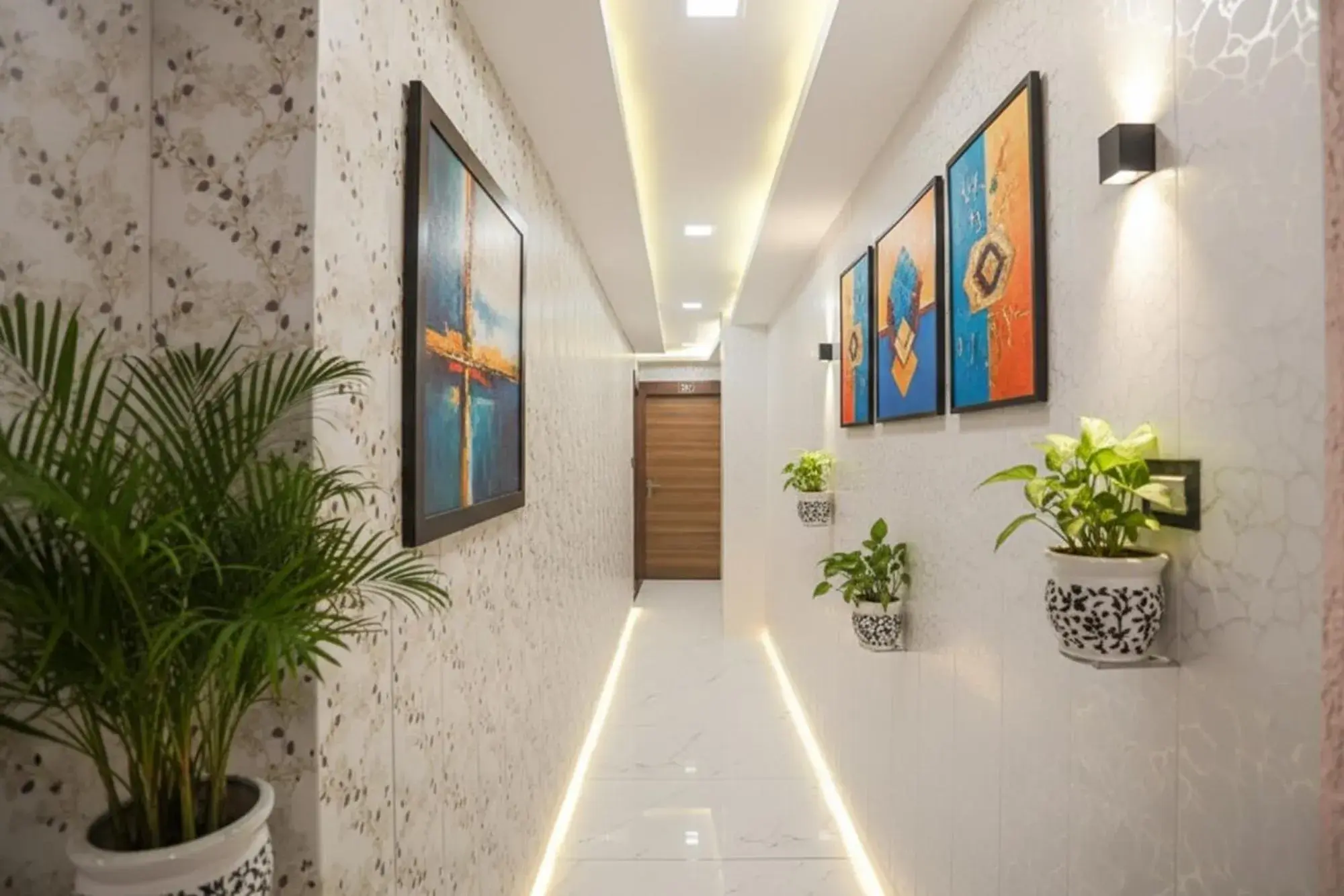 Lobby or reception in FabHotel The Treenity House Lobby or reception in FabHotel The Treenity House