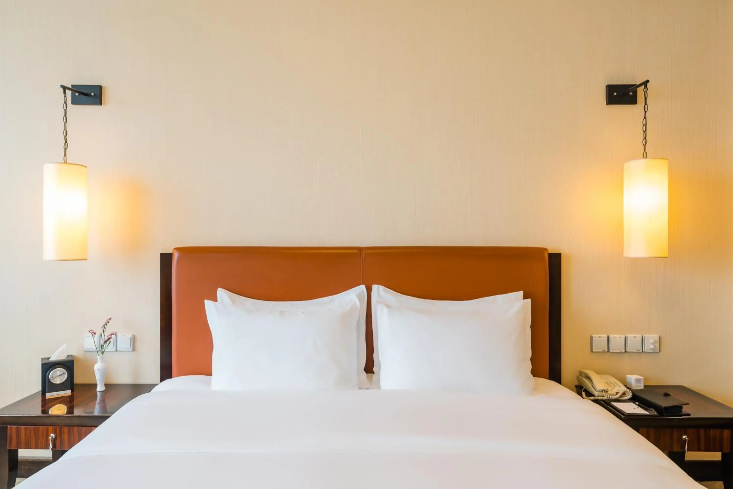 Bed in S&N Hotel Jiujiang Bed in S&N Hotel Jiujiang