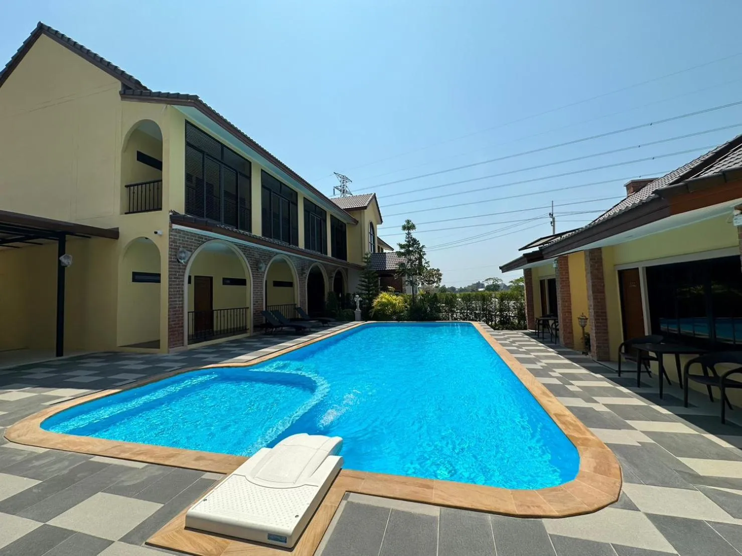 Swimming pool in CottagePine Rayong Resort&Cafe