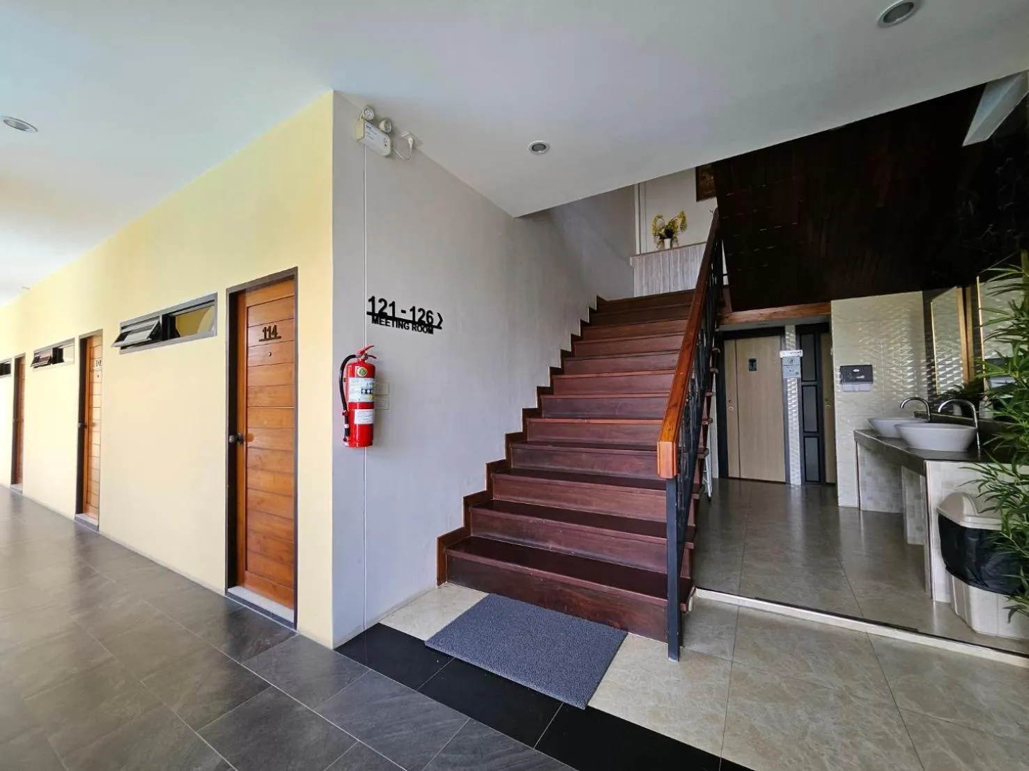 Balcony/Terrace in CottagePine Rayong Resort&Cafe