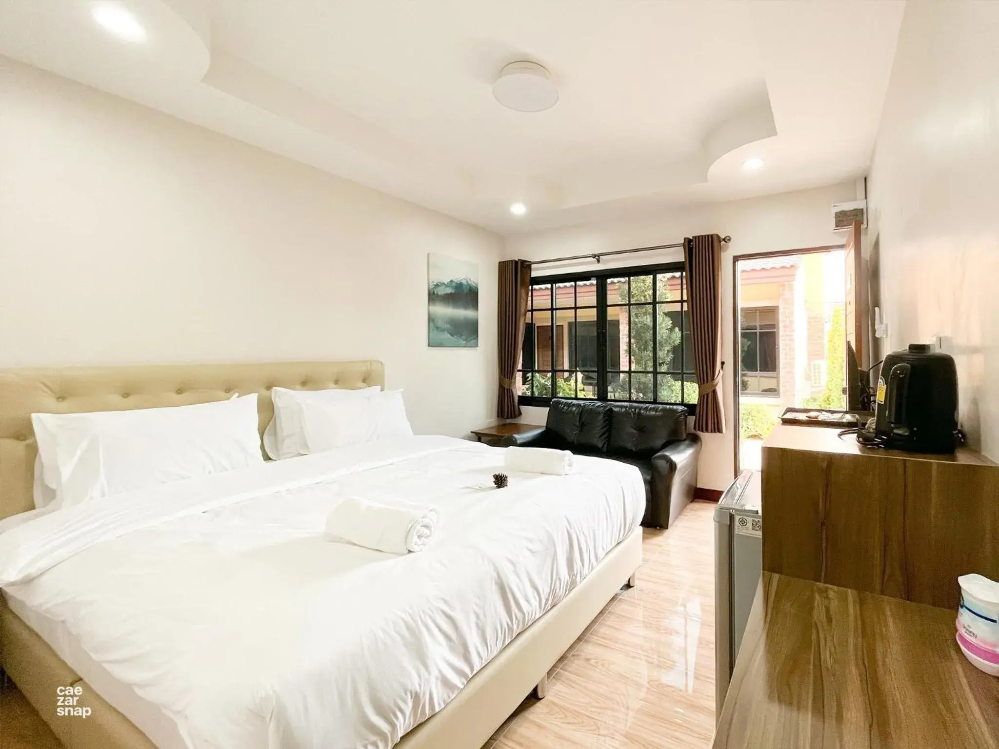 Double Room with Garden View in CottagePine Rayong Resort&Cafe Double Room with Garden View in CottagePine Rayong Resort&Cafe