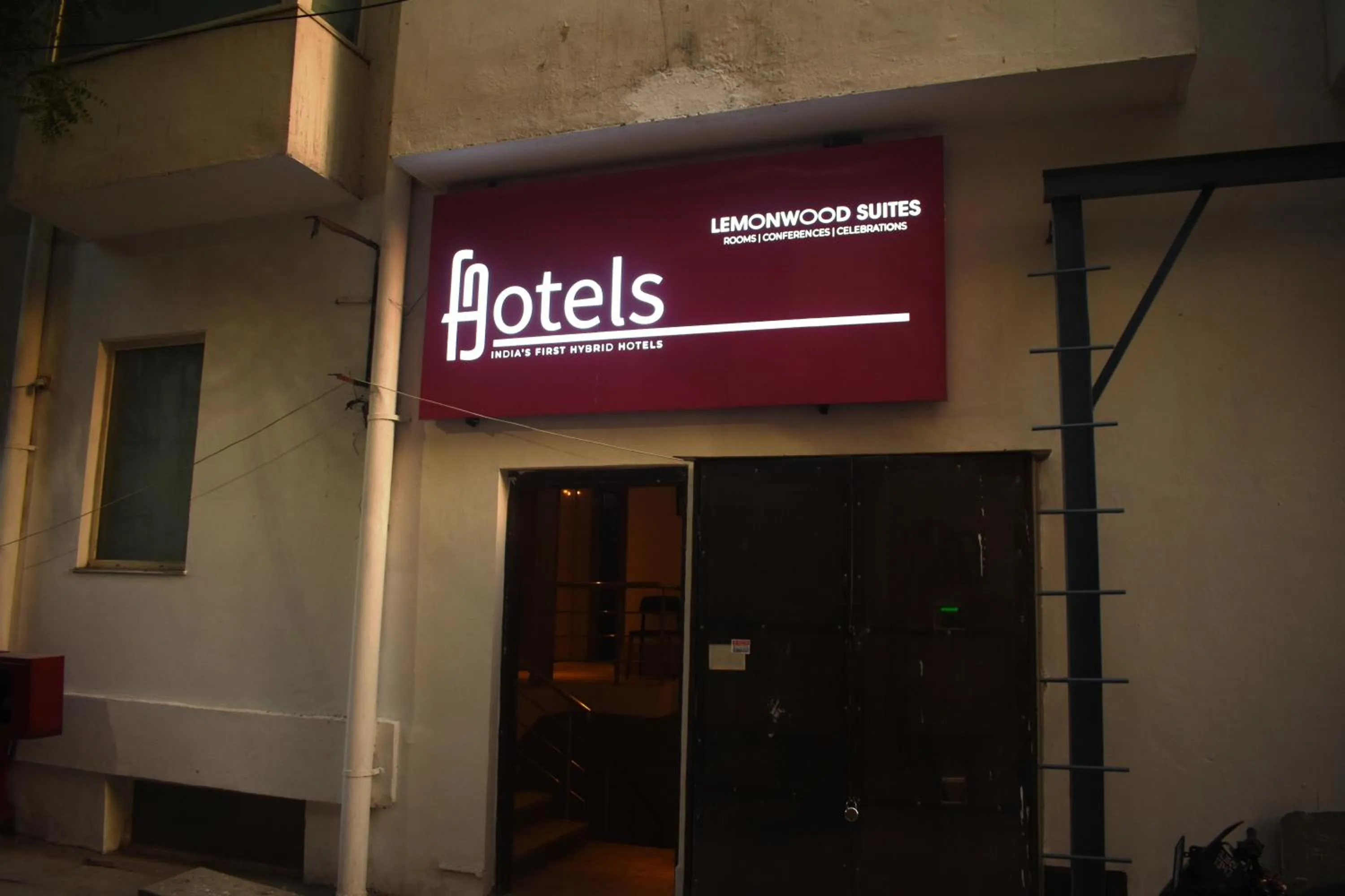 Property logo or sign in Lemonwood Suites by F9 Hotels - Trivoli Garden Chhatarpur