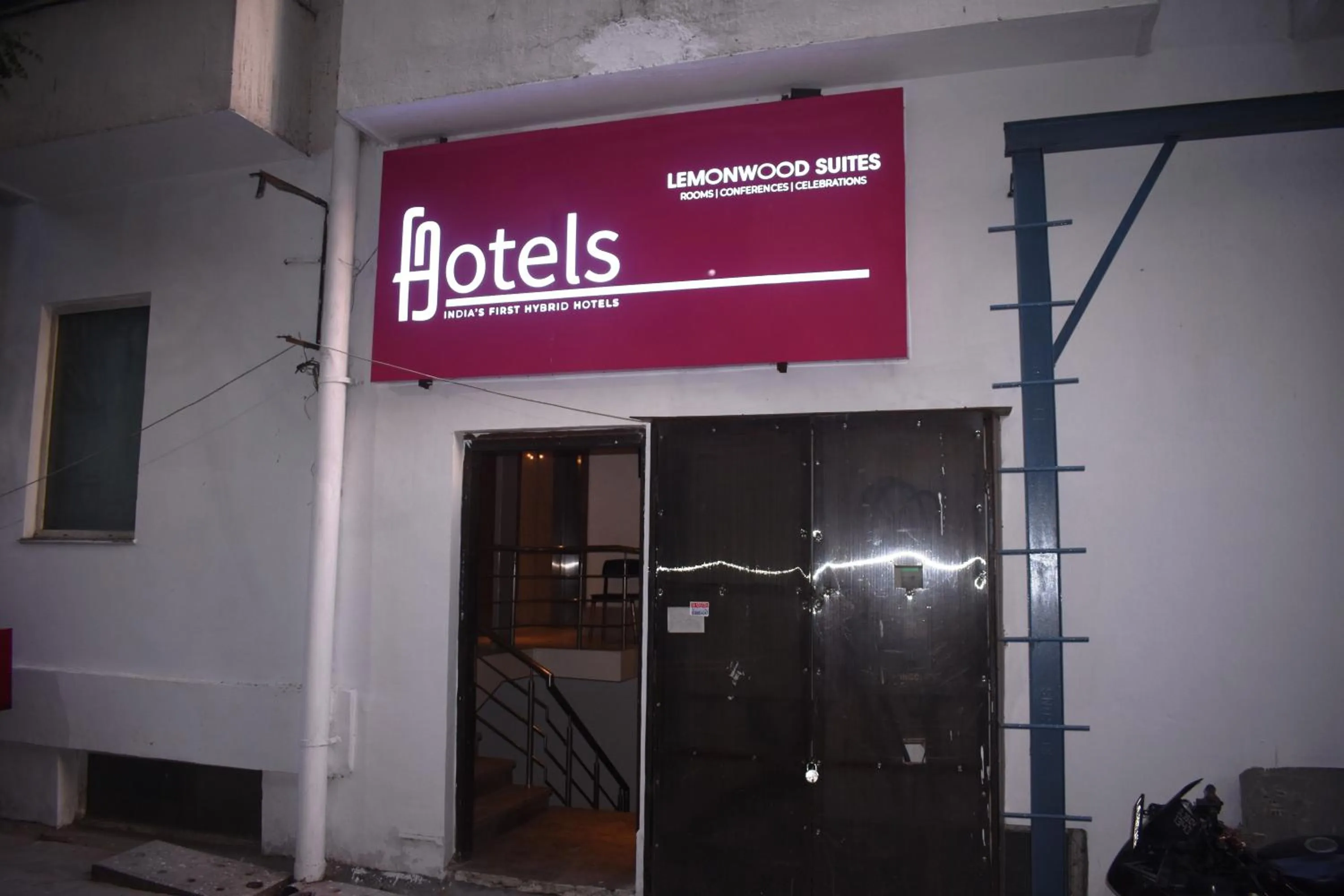 Property logo or sign in Lemonwood Suites by F9 Hotels - Trivoli Garden Chhatarpur