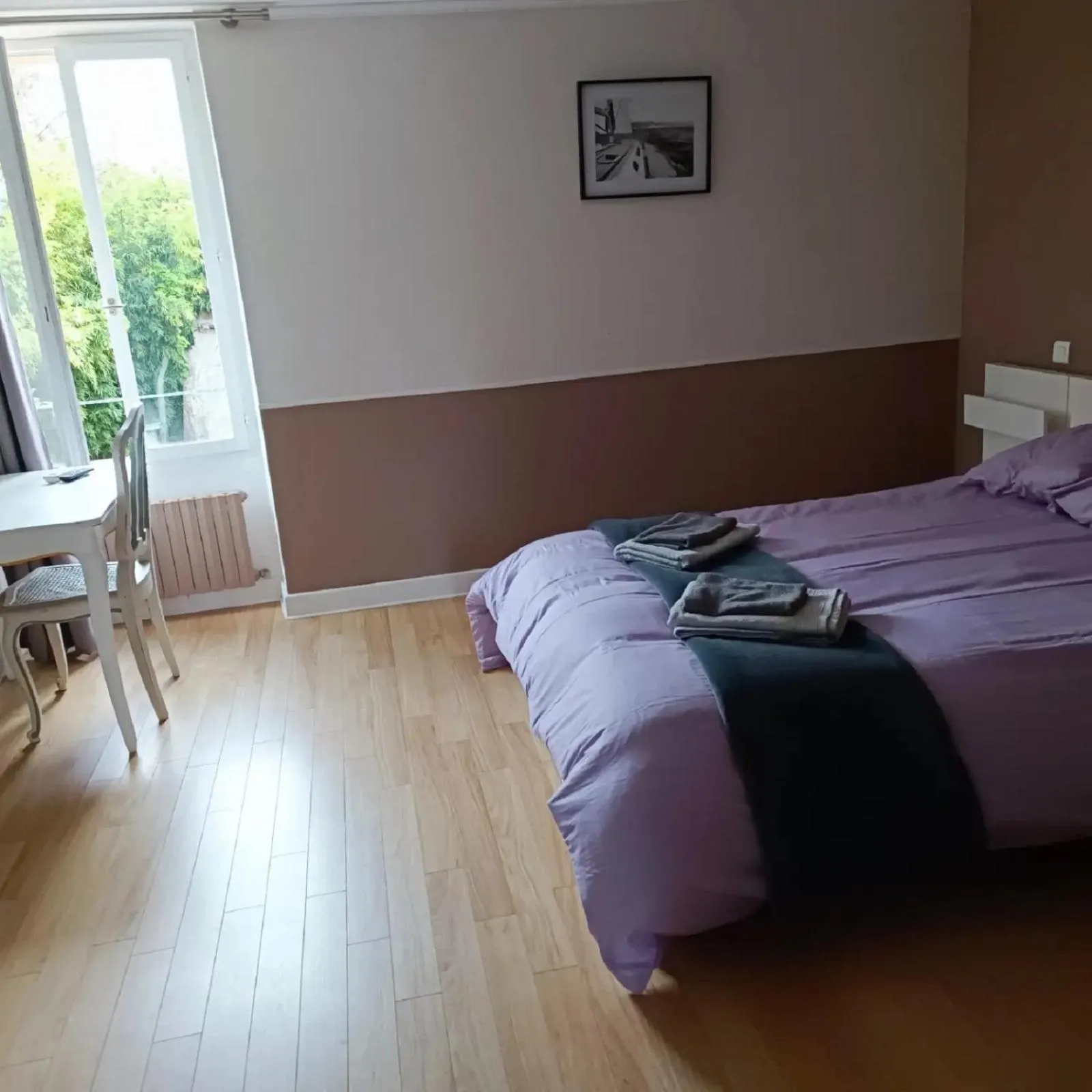 Bed in Relais de la tour