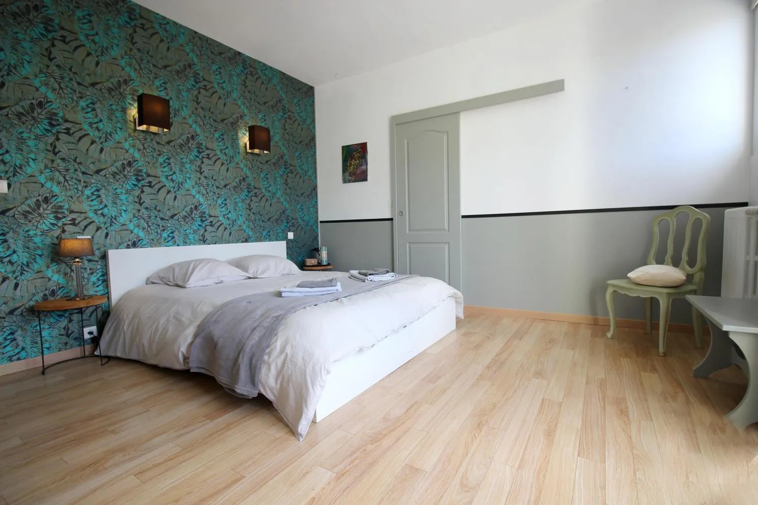 Bed in Relais de la tour