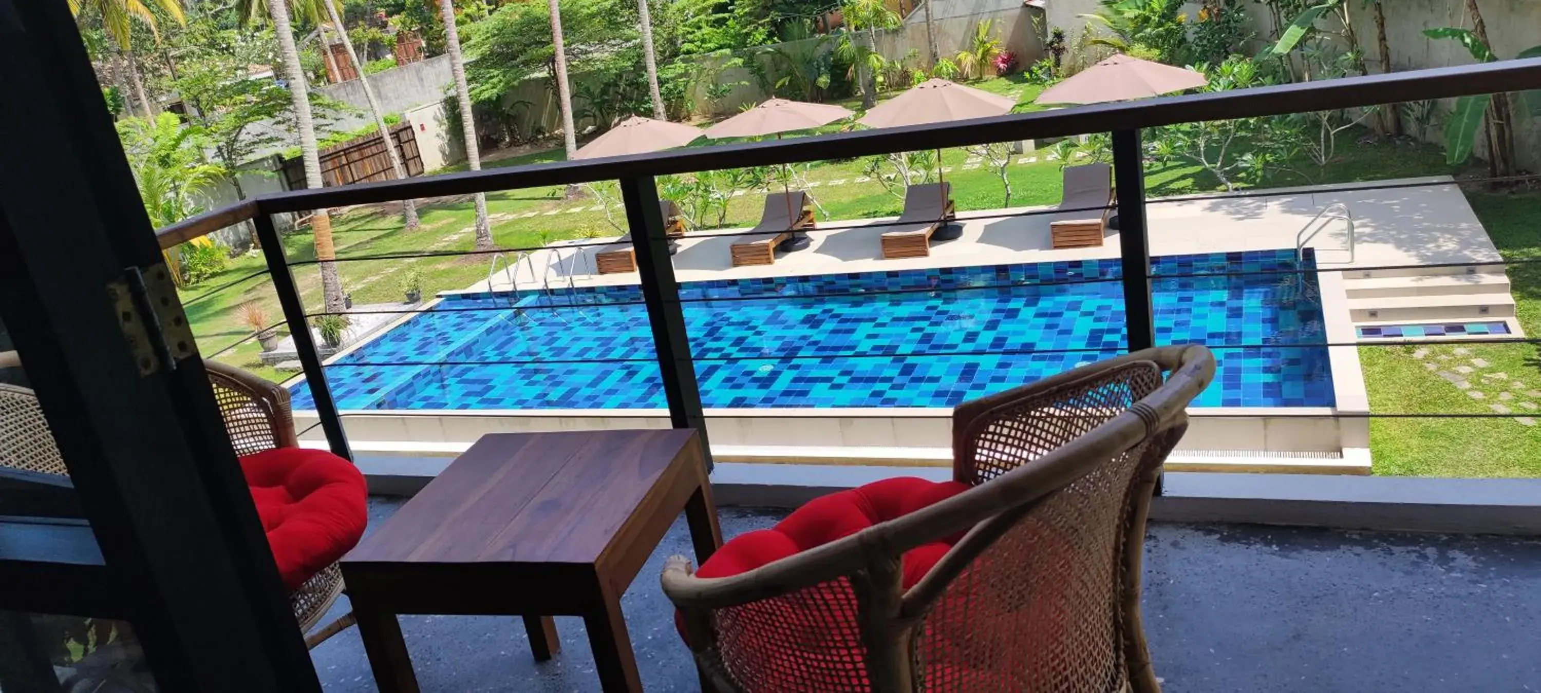 Inner courtyard view in Mango Tree Villa Bentota Inner courtyard view in Mango Tree Villa Bentota