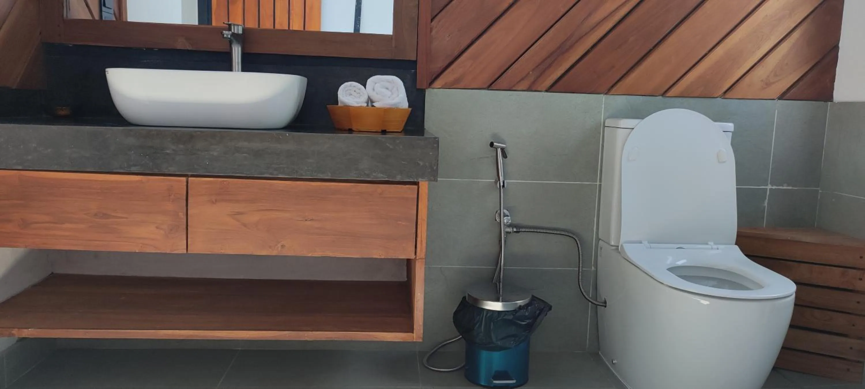 Toilet in Mango Tree Villa Bentota