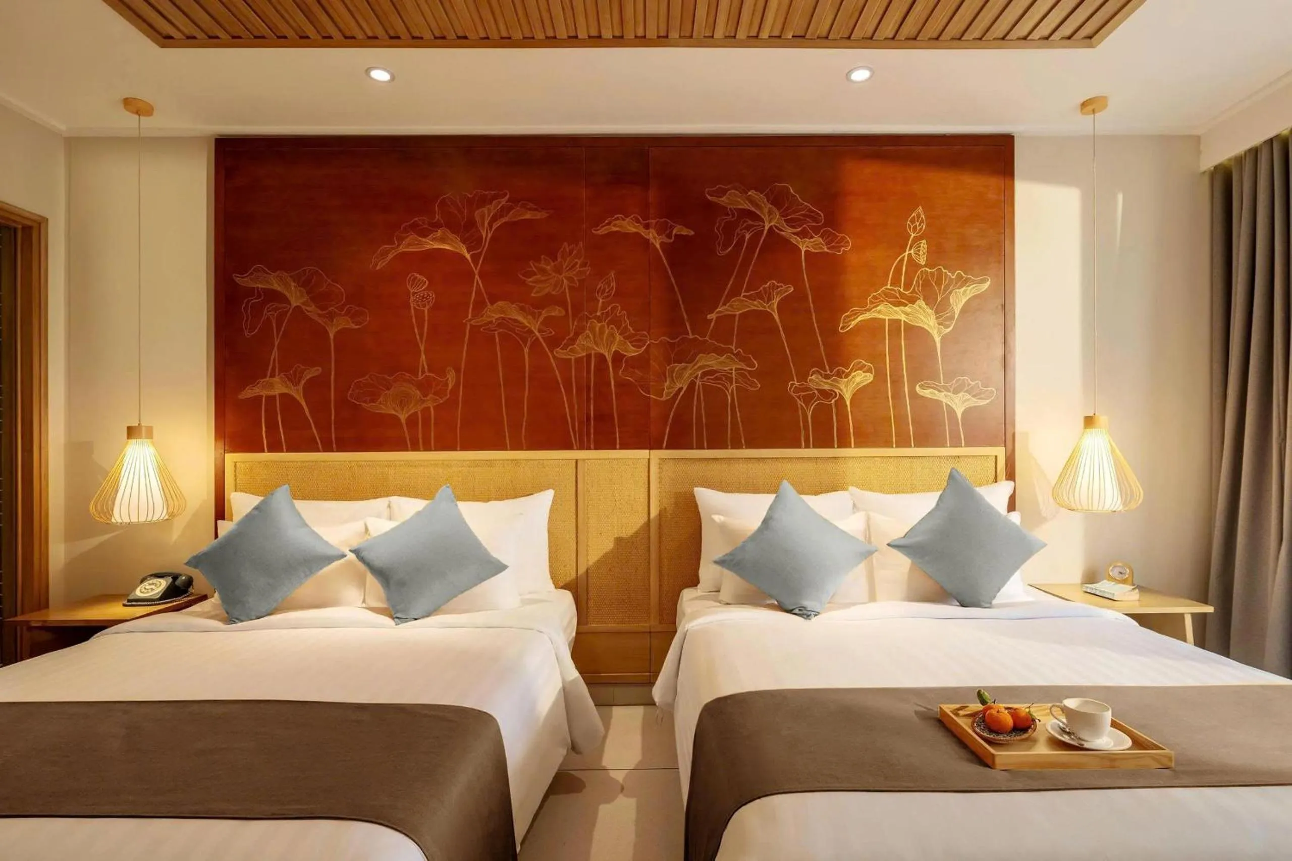 Bed in Little Oasis - An Eco Friendly Hotel & Spa