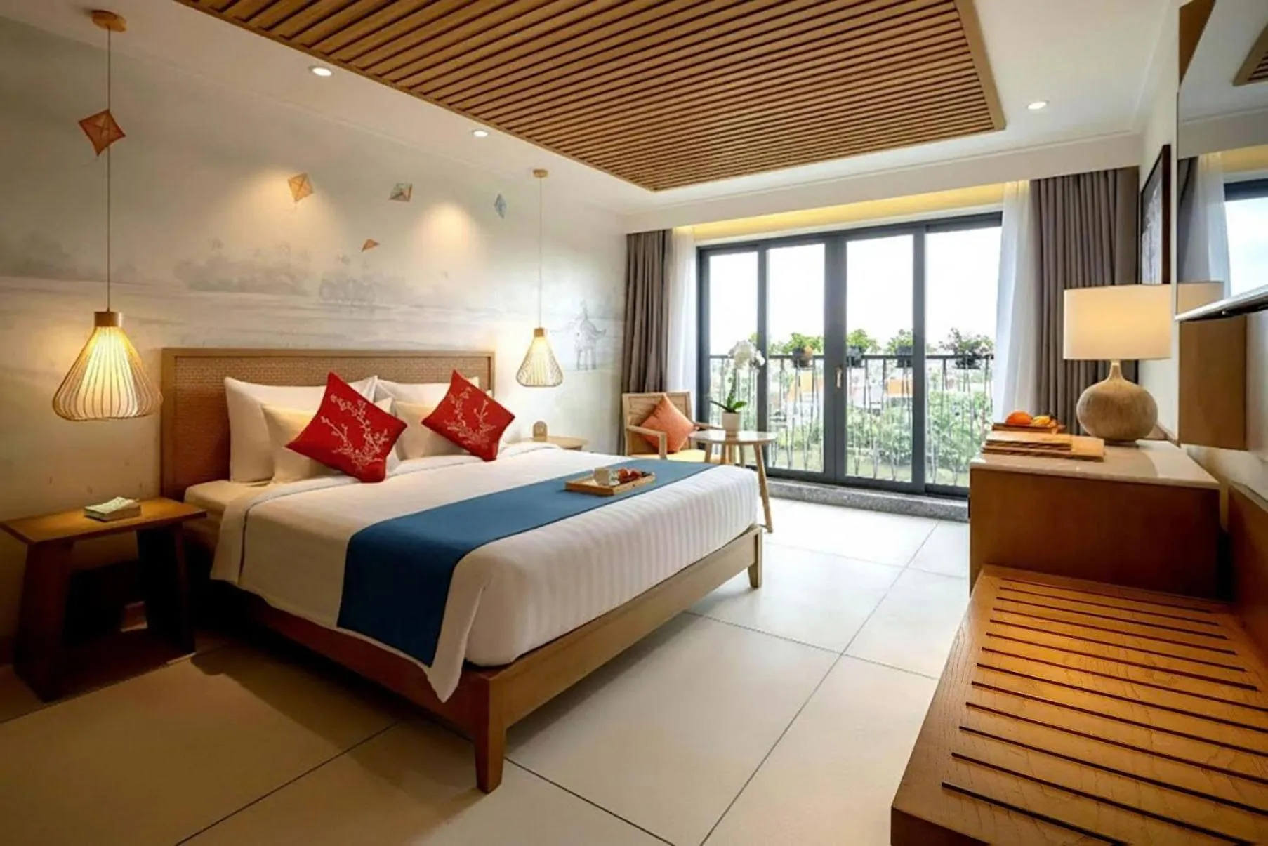 Bedroom, Bed in Little Oasis - An Eco Friendly Hotel & Spa