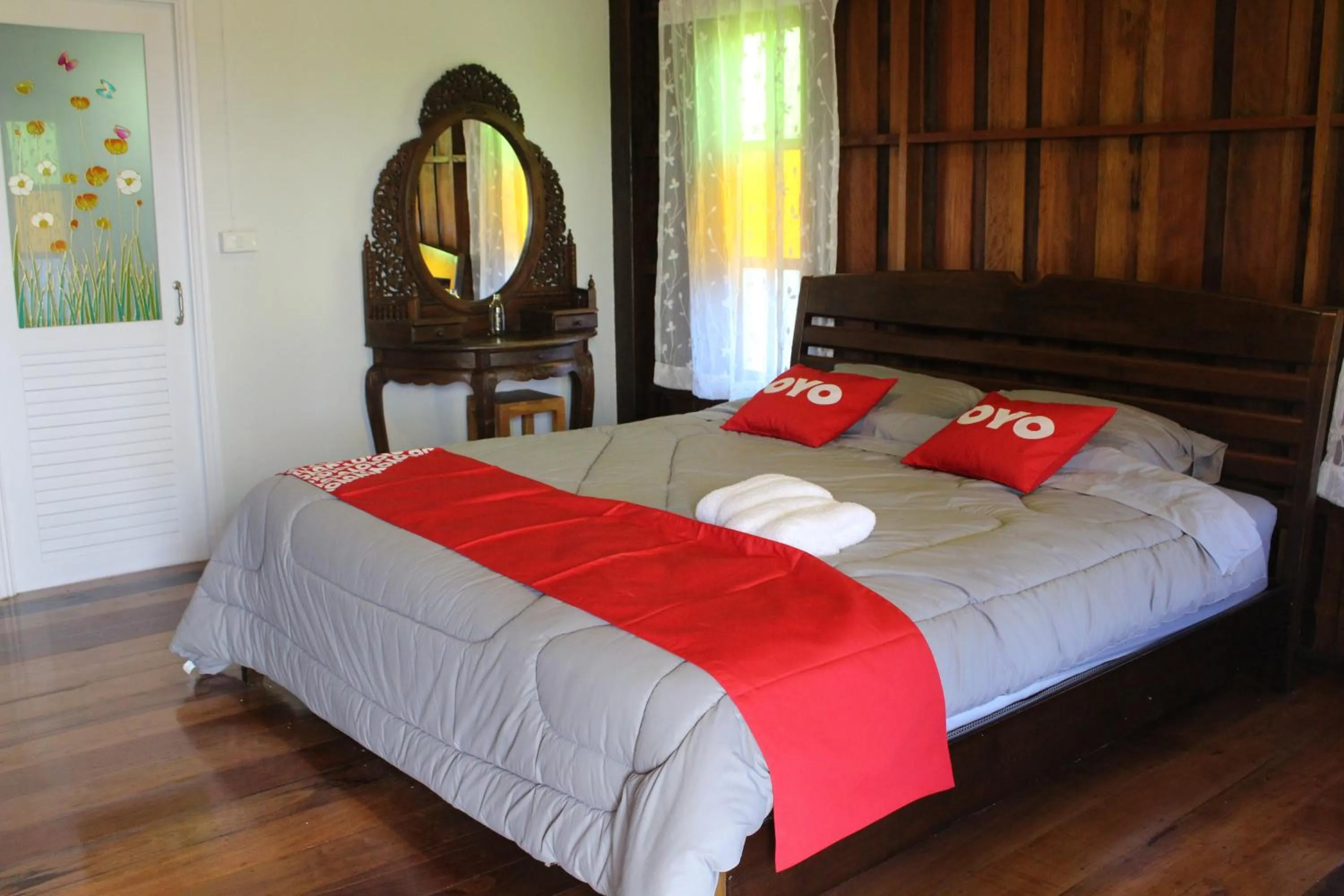 Bedroom in Baan Suan Mulberry Farmstay