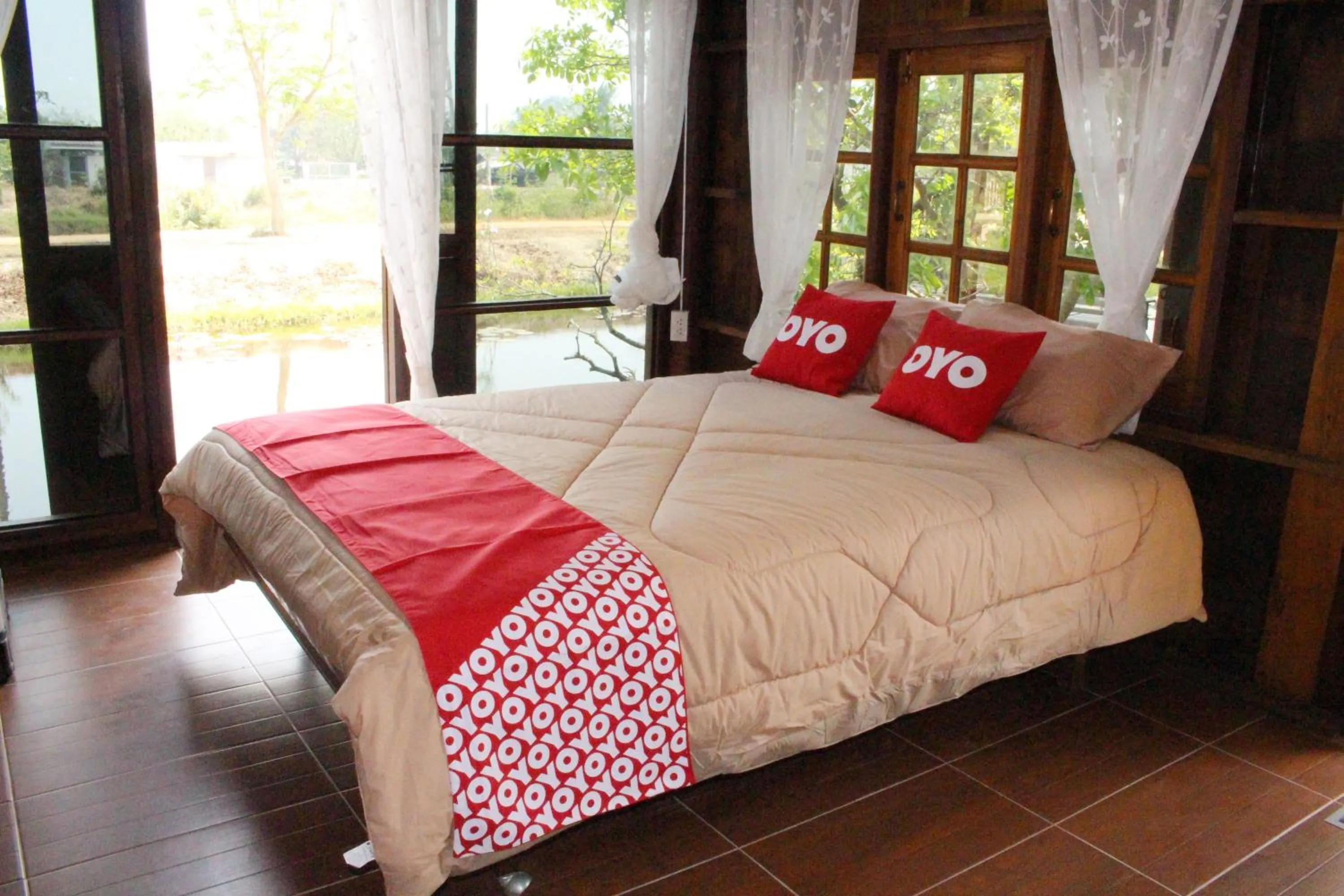 Bedroom in Baan Suan Mulberry Farmstay