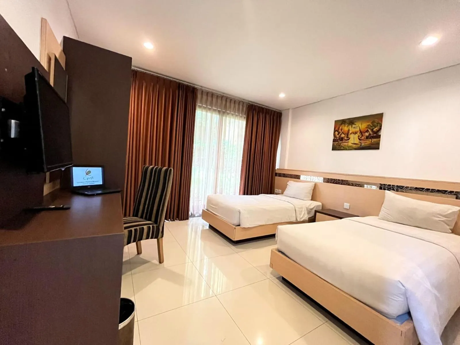 Bed in Lembah Permai Resort