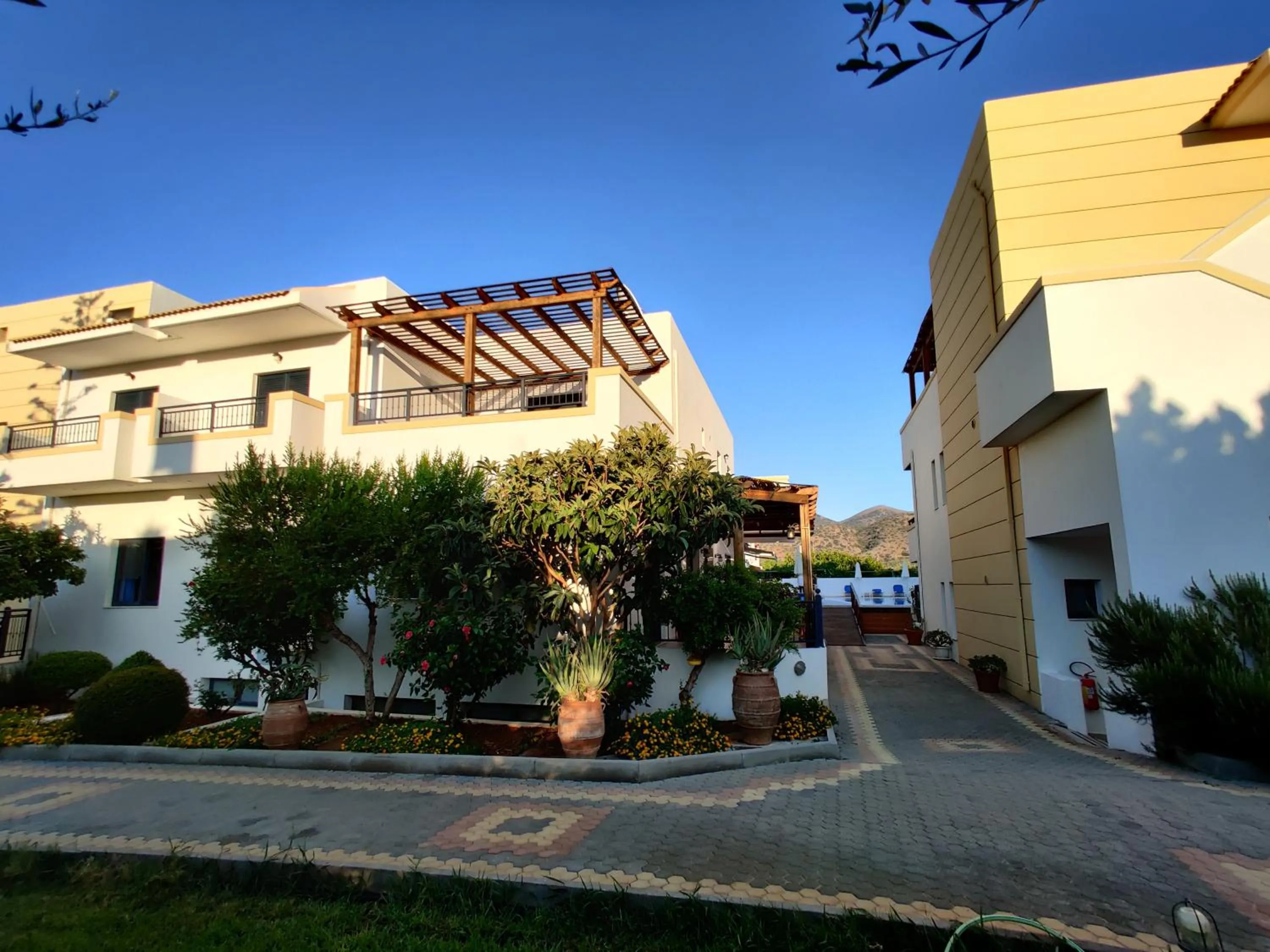 Property building in Angelika Apartotel