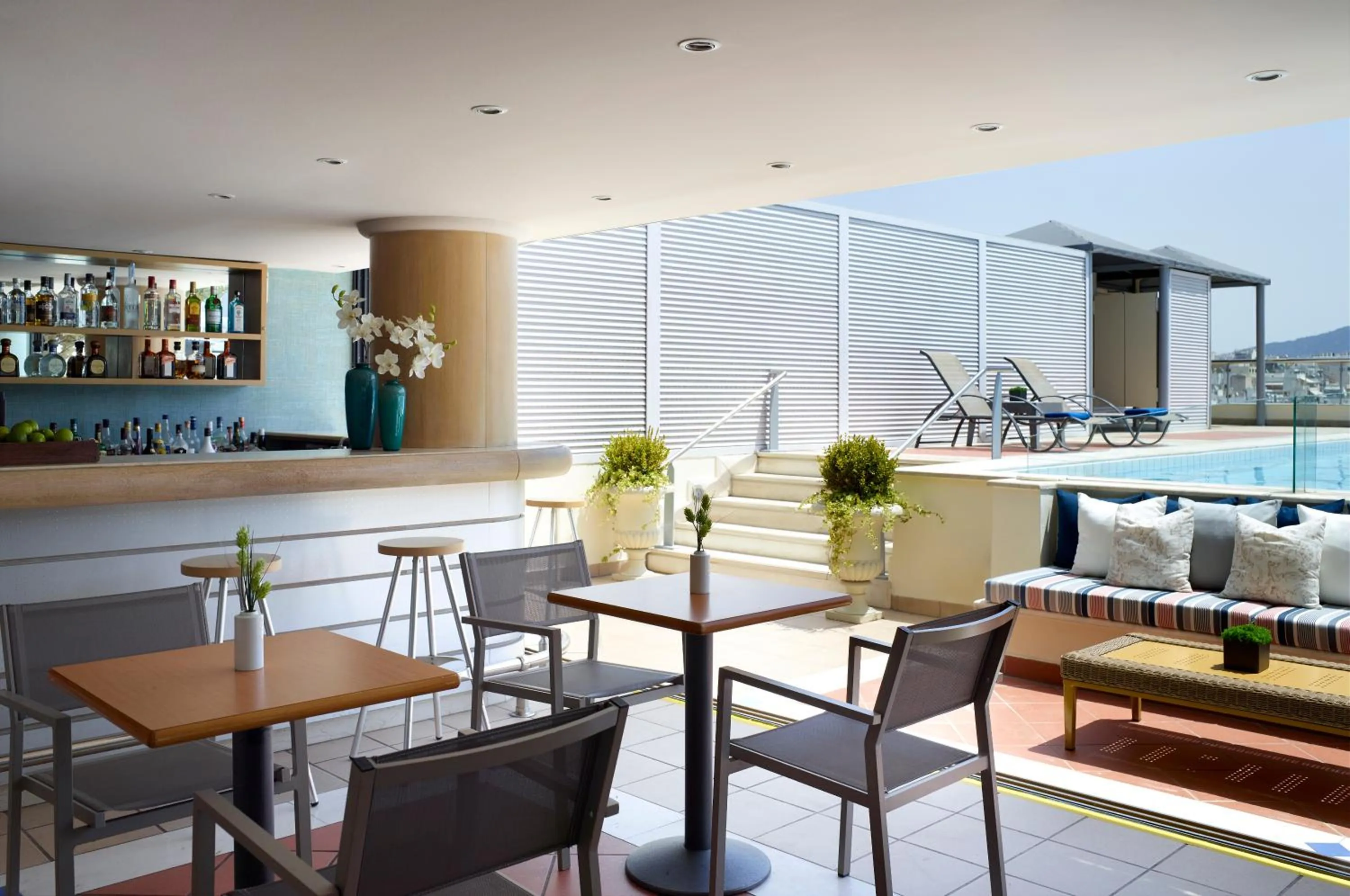 Lounge or bar in Athens Zafolia Hotel