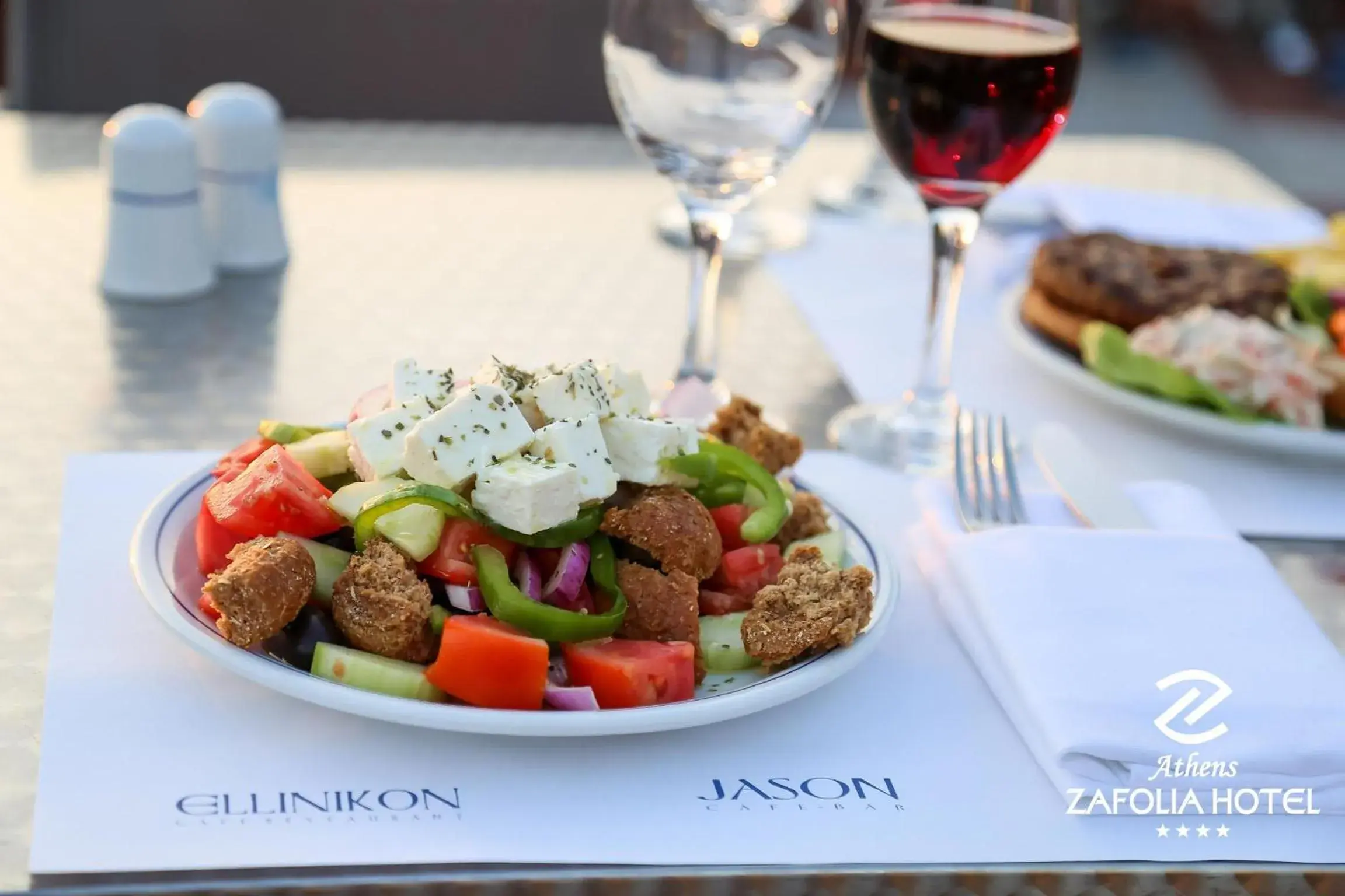 Food close-up in Athens Zafolia Hotel Food close-up in Athens Zafolia Hotel