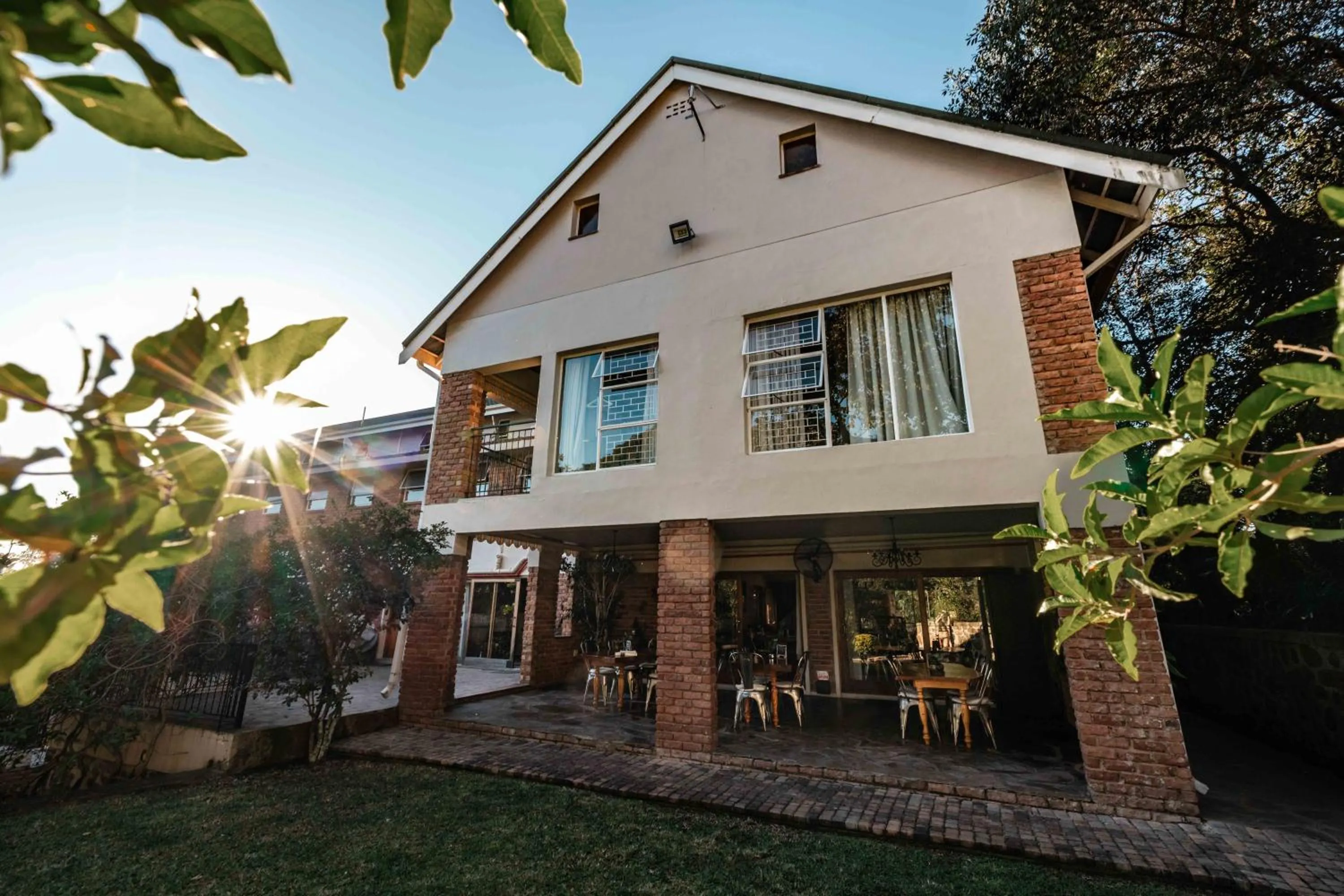 Property building in The Green Lizard Guesthouse
