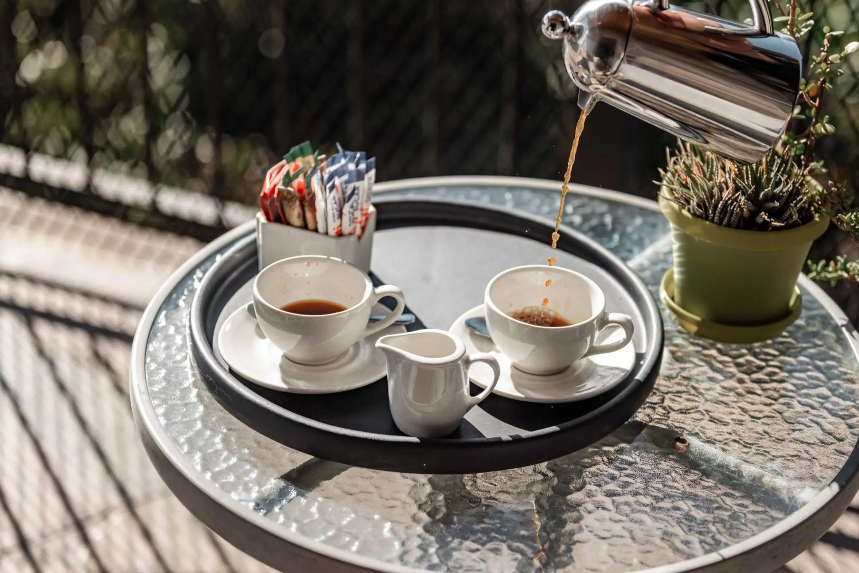 Coffee/tea facilities in The Green Lizard Guesthouse