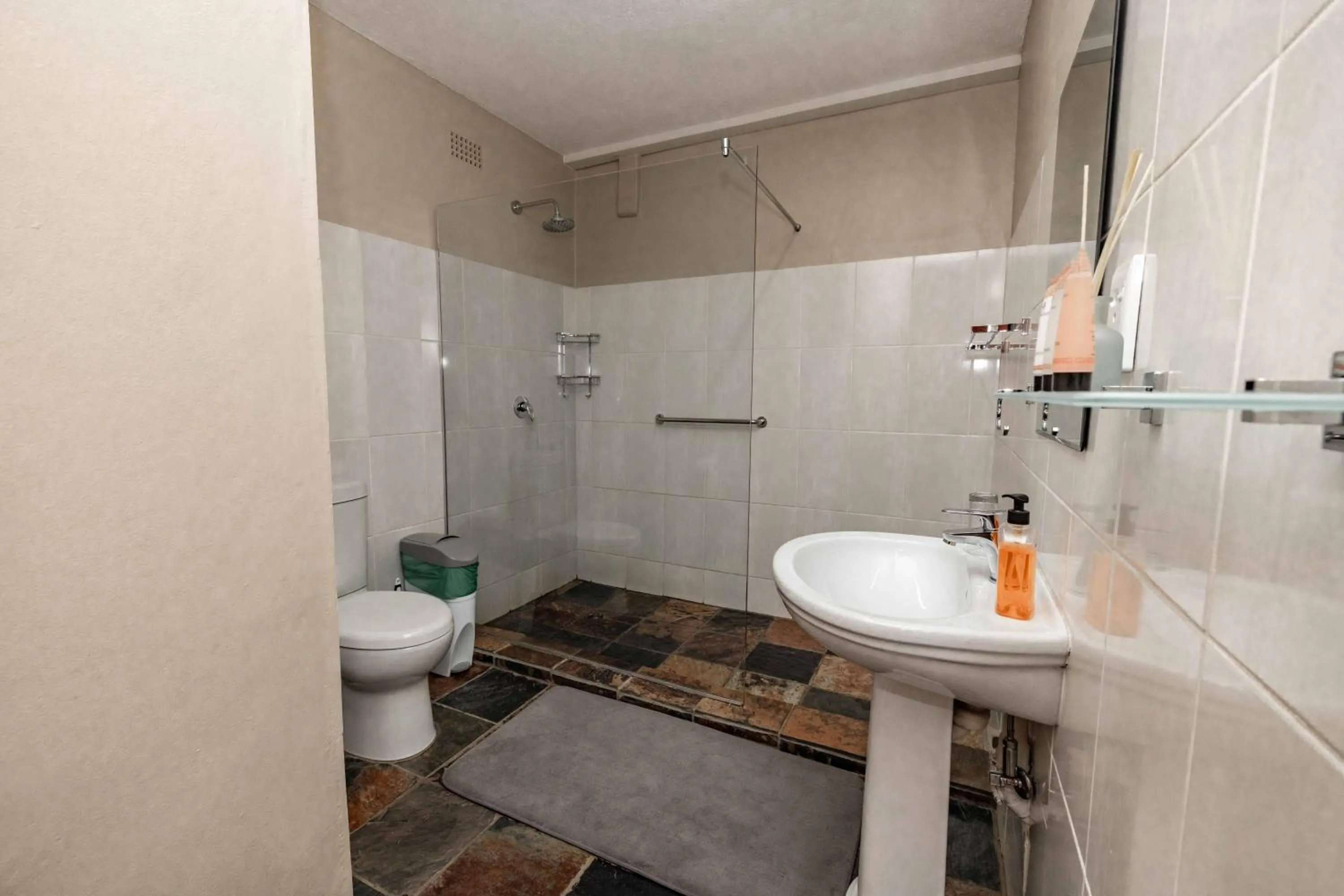Shower in The Green Lizard Guesthouse