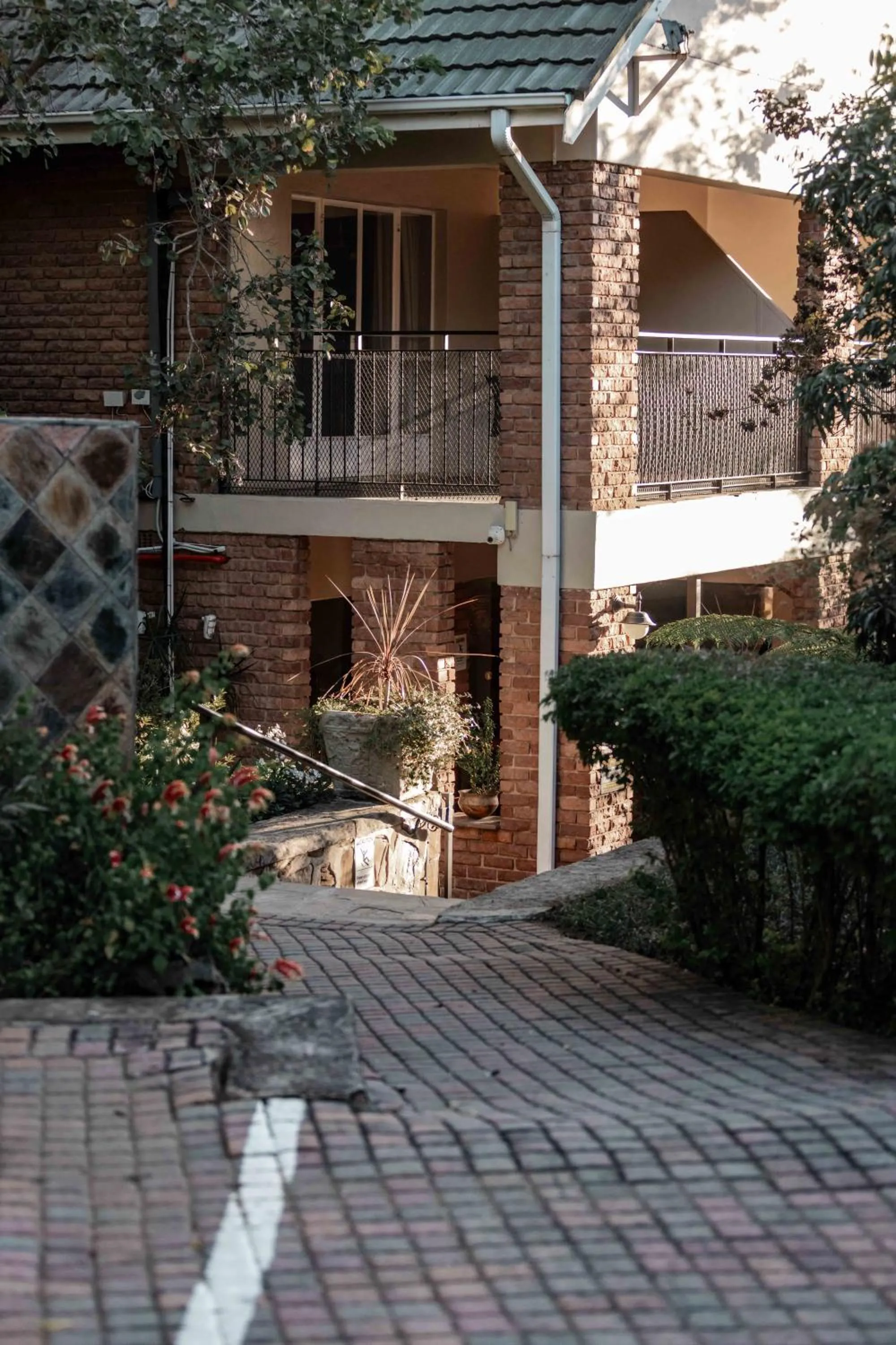 Property building in The Green Lizard Guesthouse