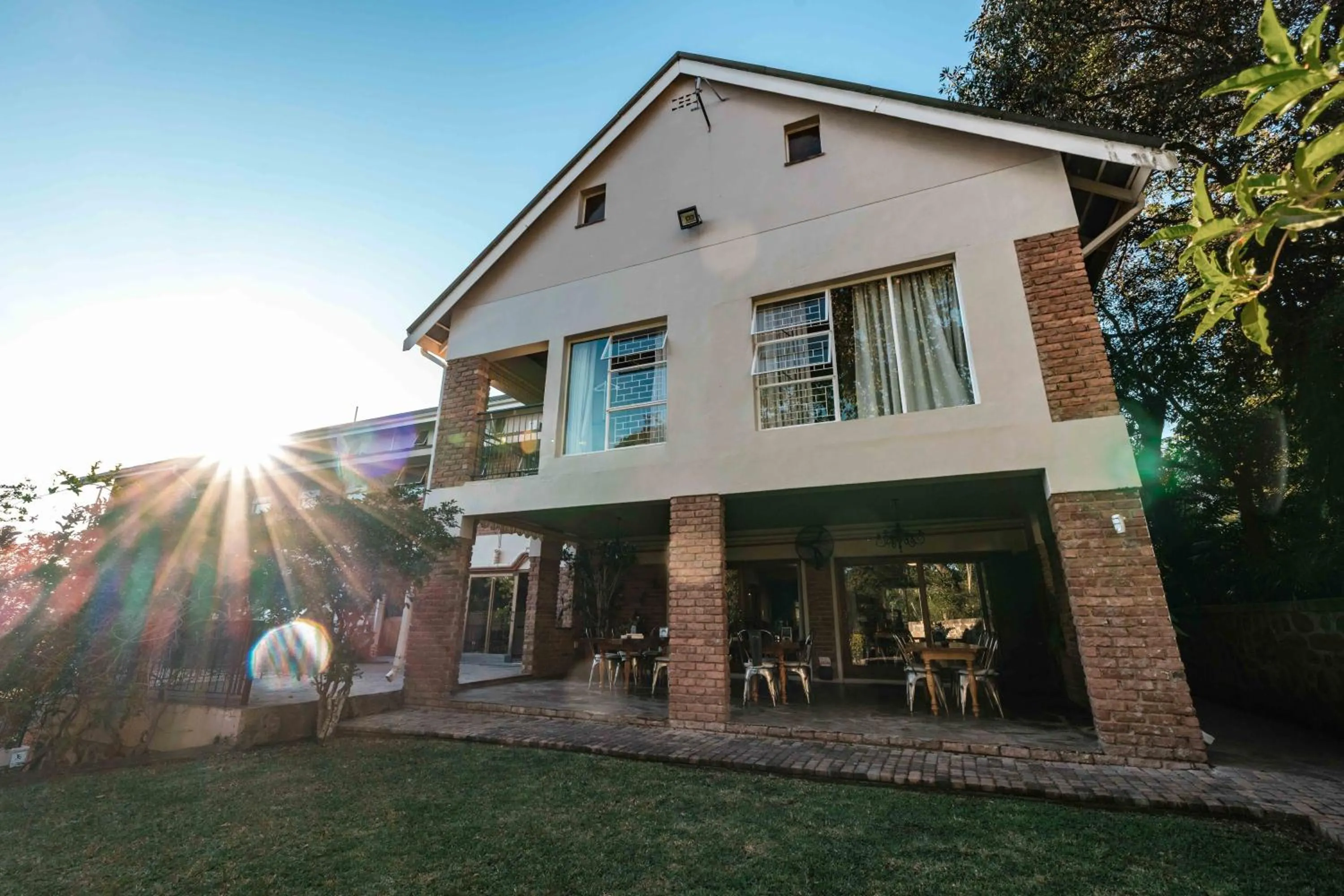 Property building in The Green Lizard Guesthouse