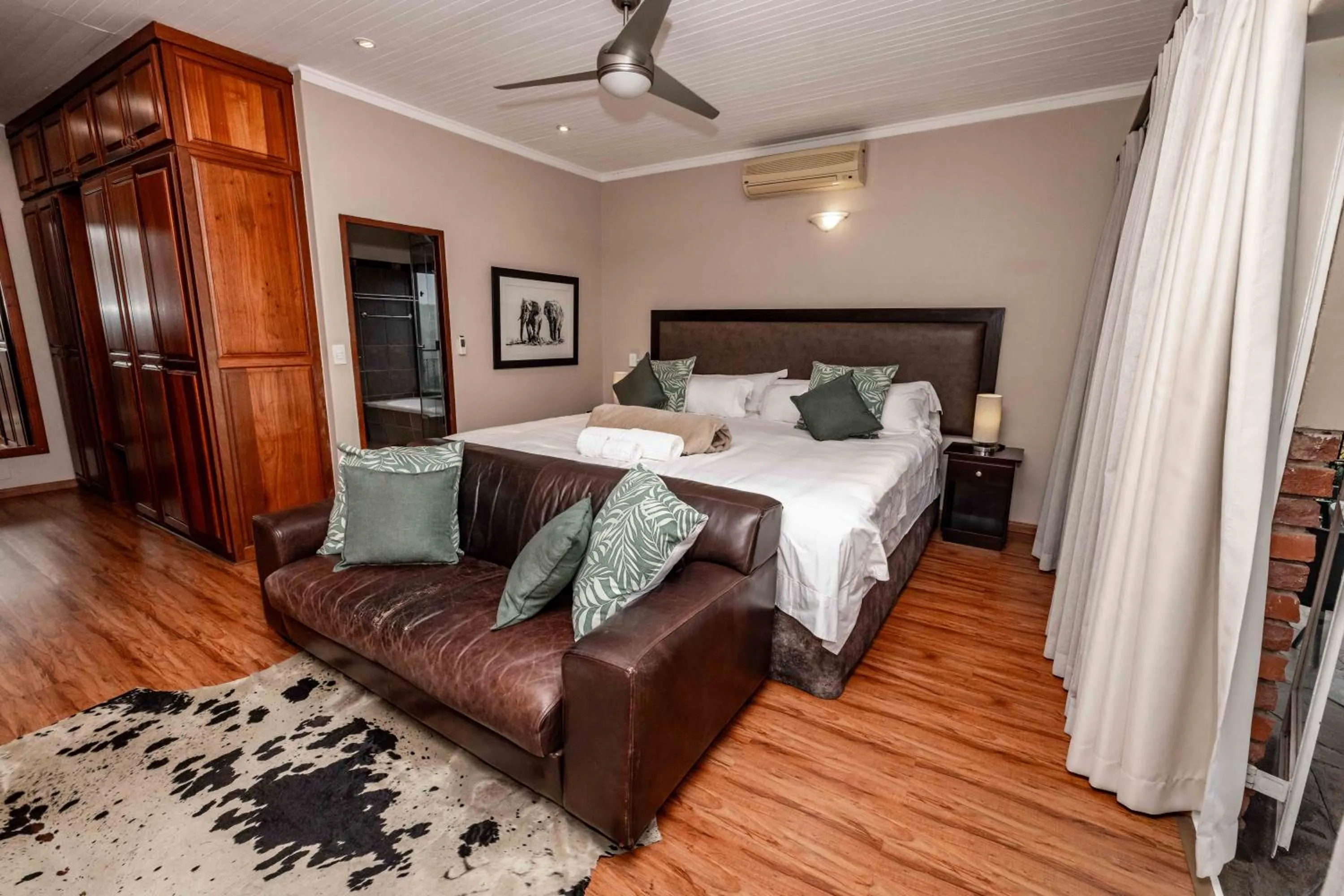 Bed in The Green Lizard Guesthouse