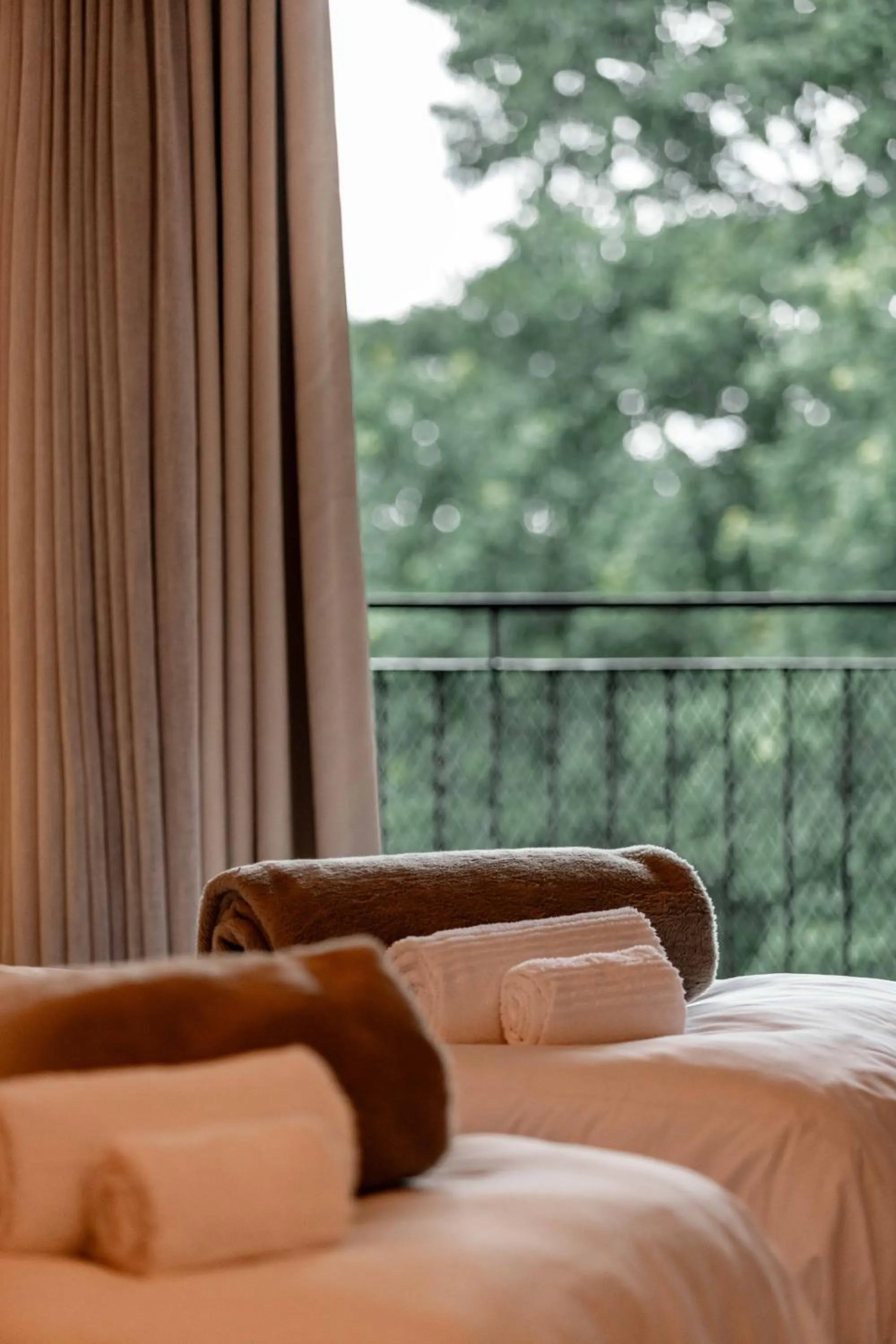 Bed in The Green Lizard Guesthouse